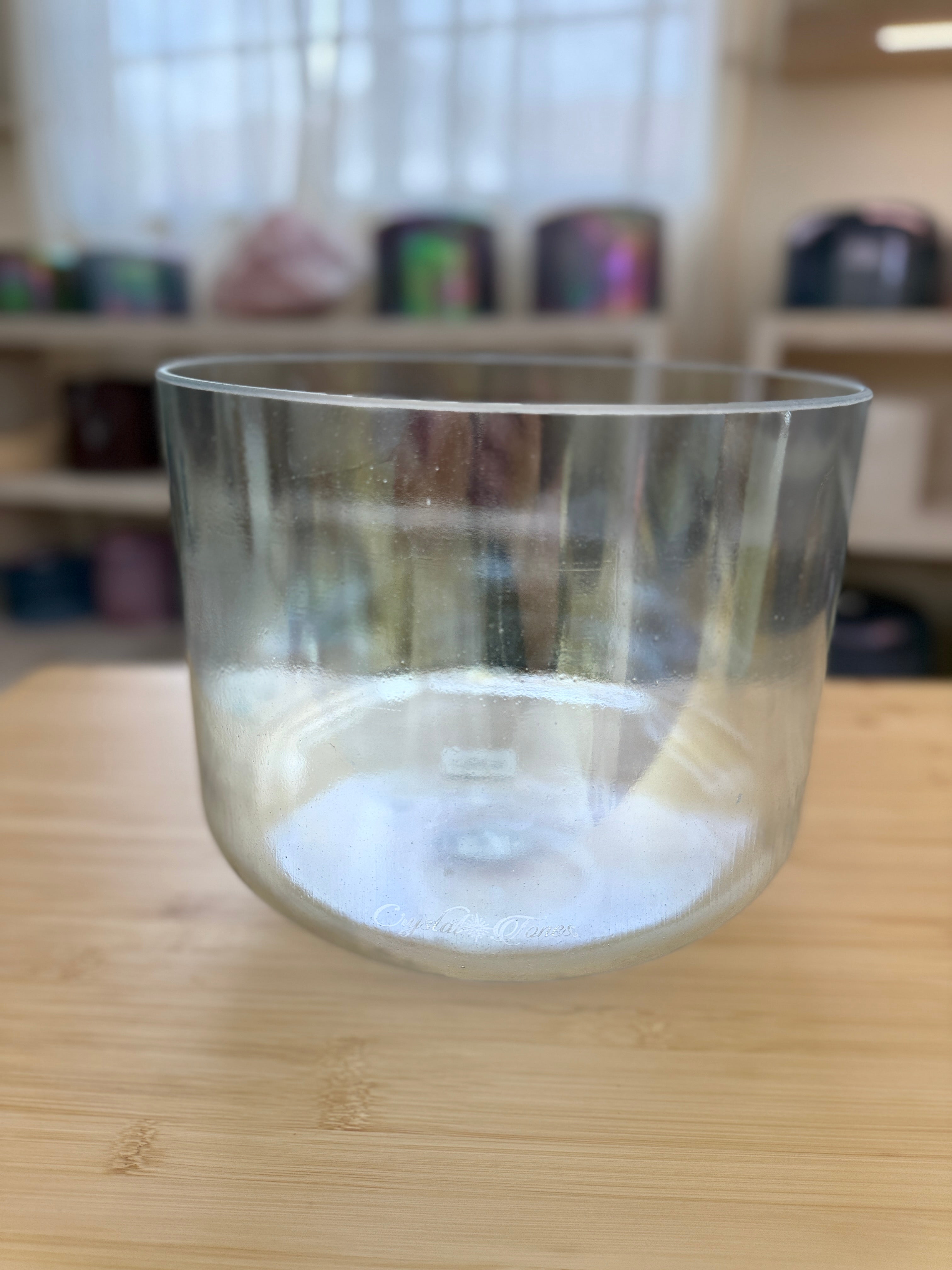 10" A-15 Aqua Aura Gold 155760 Crystal Tones® Alchemy Singing Bowl