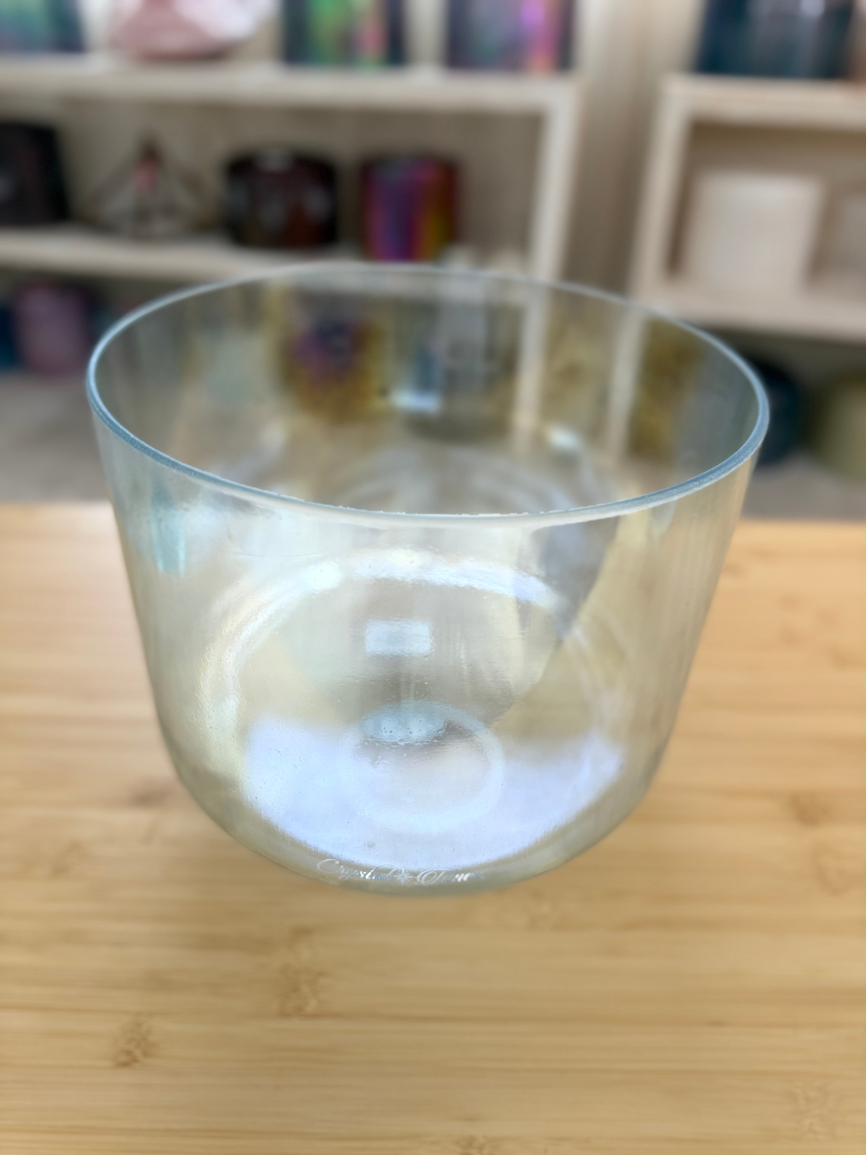 10" A-15 Aqua Aura Gold 155760 Crystal Tones® Alchemy Singing Bowl