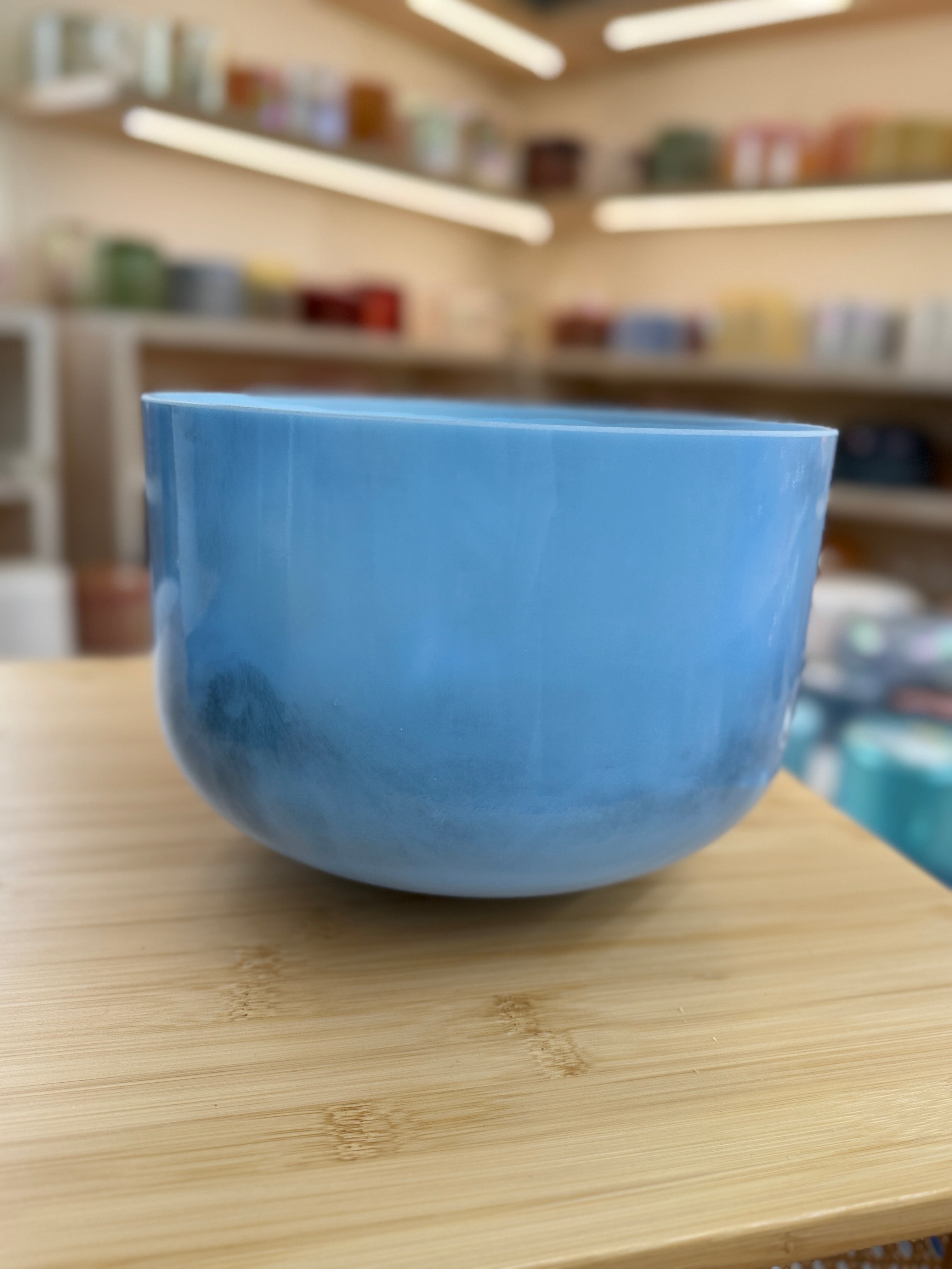 10" A-20 Egyptian Blue 159967 Crystal Tones® Alchemy Singing Bowl