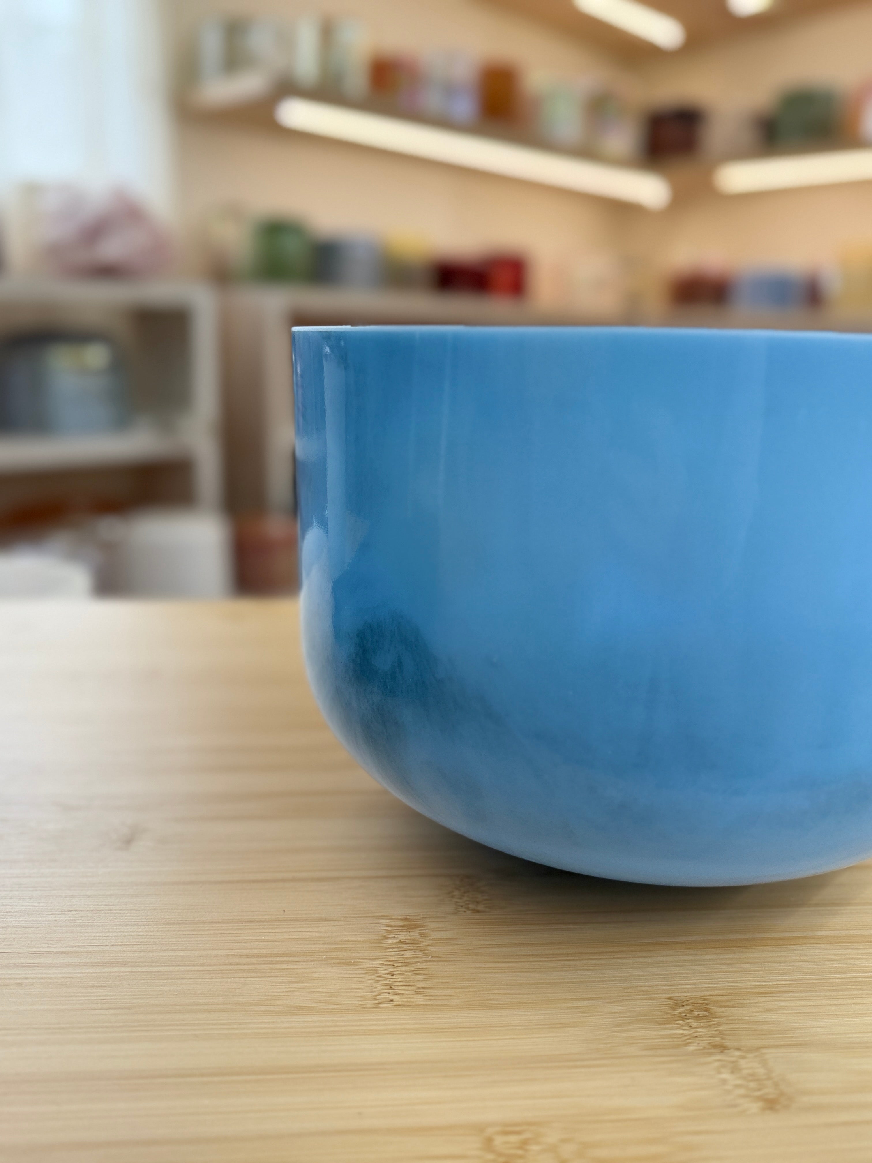10" A-20 Egyptian Blue 159967 Crystal Tones® Alchemy Singing Bowl