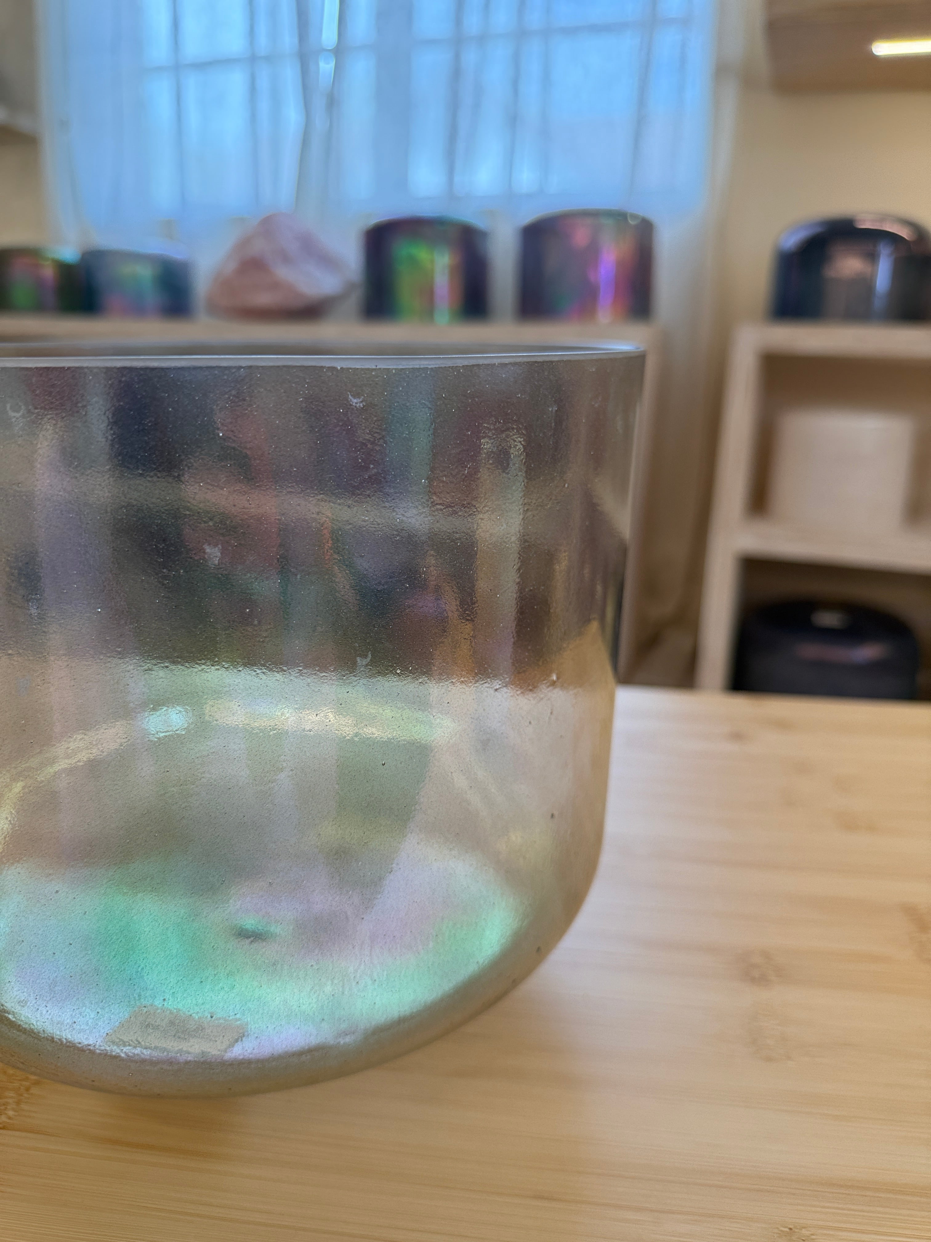 10" A-20 Green Goddess 157144 Crystal Tones® Alchemy Singing Bowl