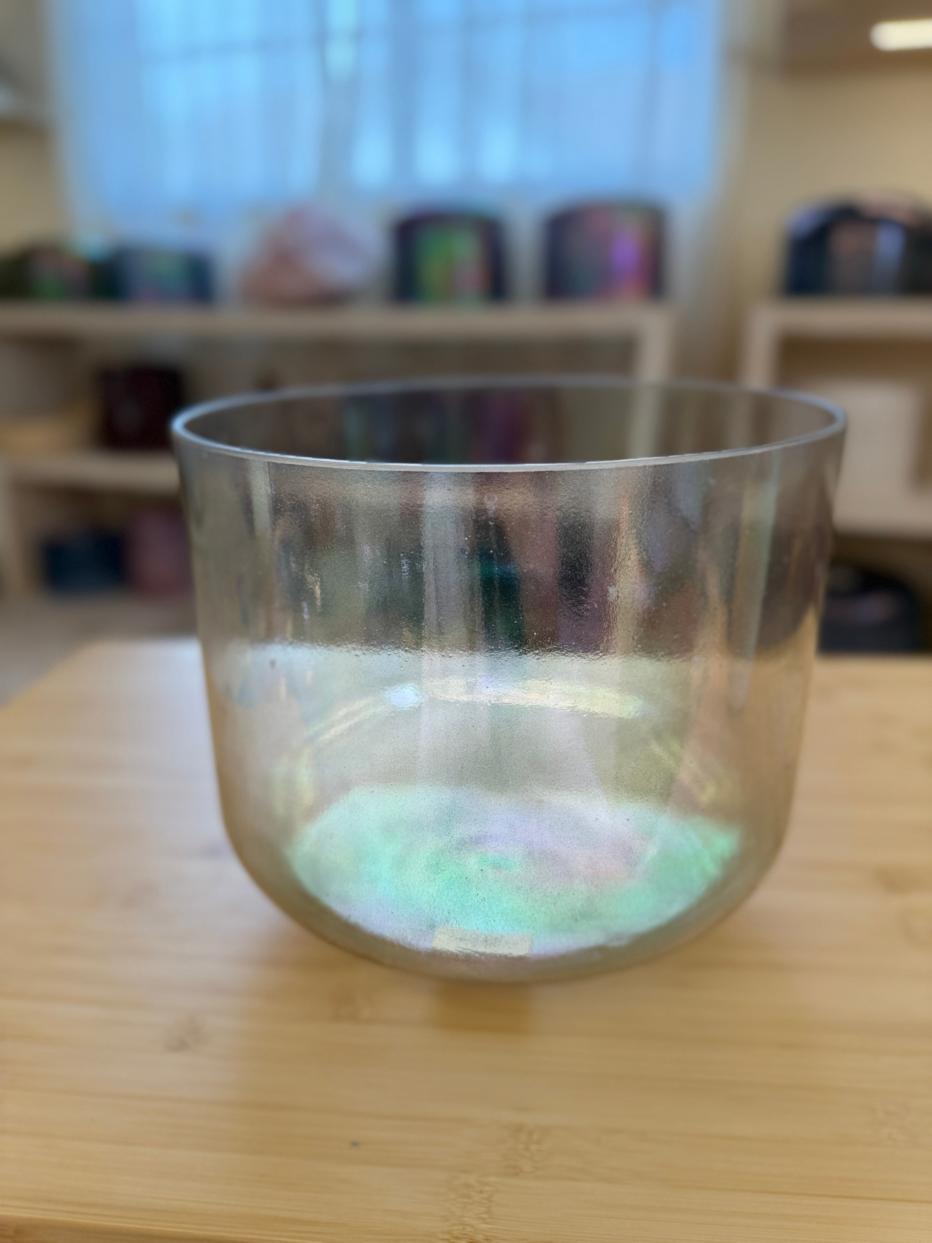 10" A-20 Green Goddess 157144 Crystal Tones® Alchemy Singing Bowl