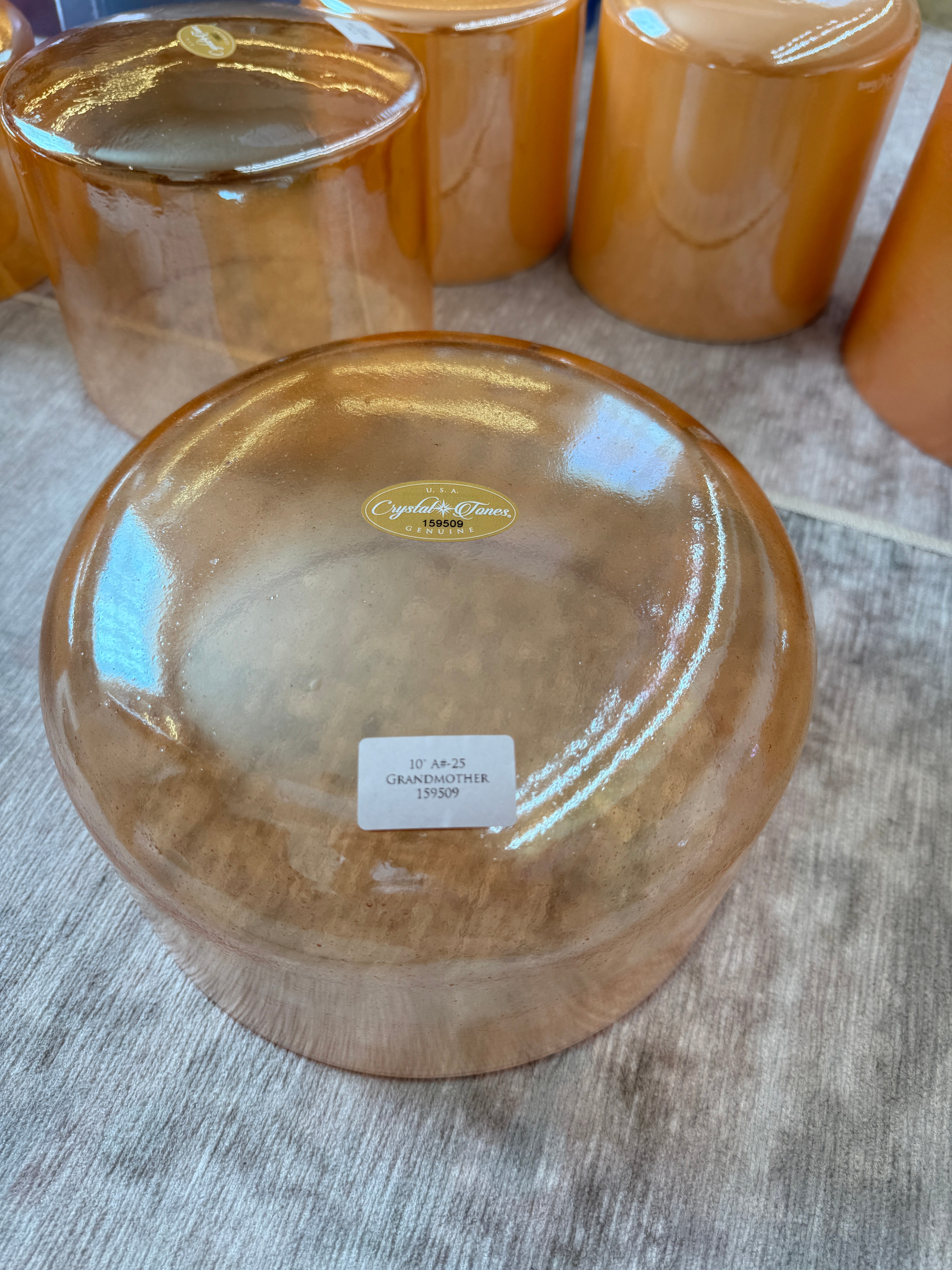 10" A#-25 Grandmother 159509 Crystal Tones® Alchemy Singing Bowl