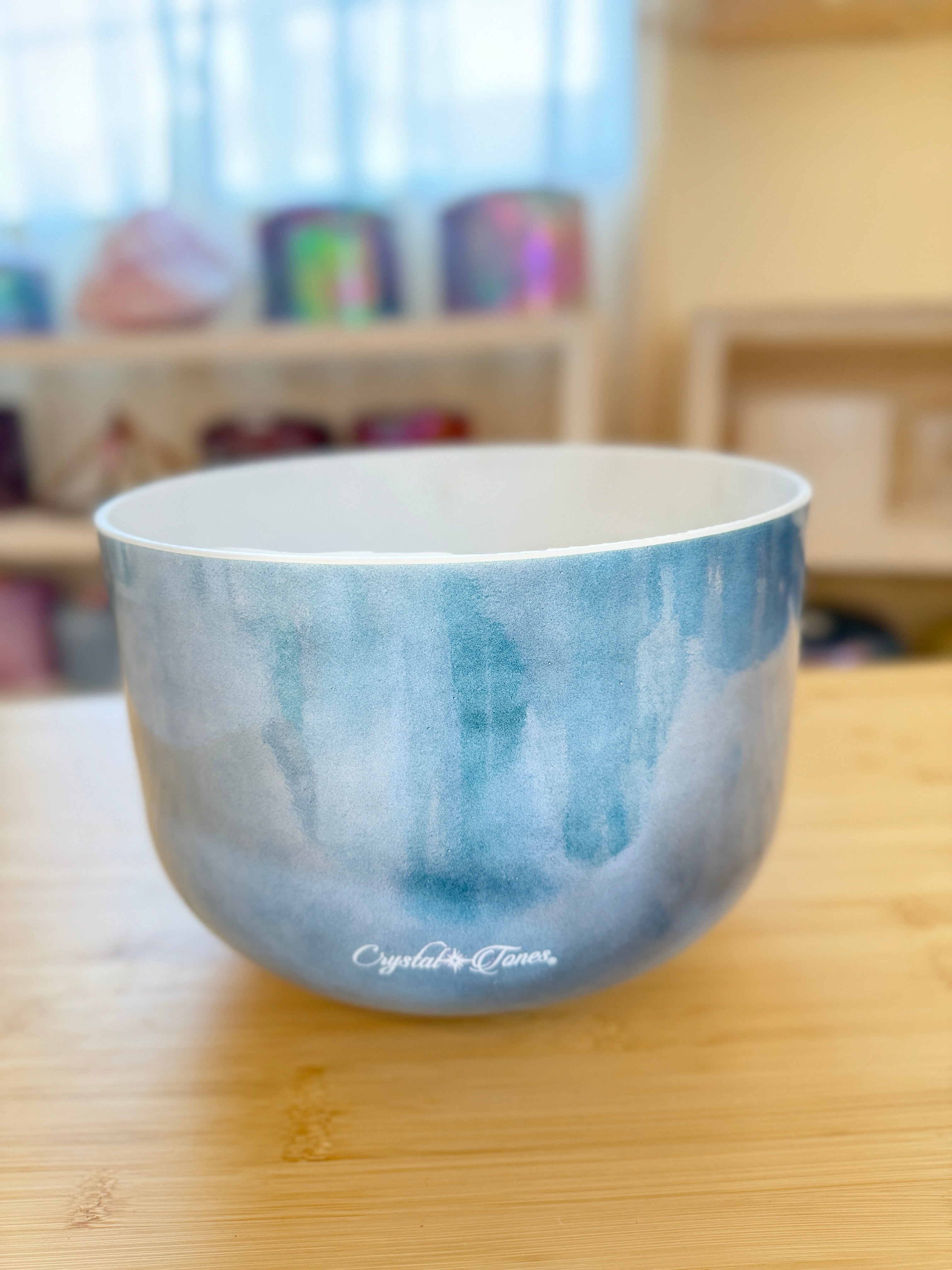 10" A#+15 Zeal Point, Transcendent 156660 Crystal Tones® Alchemy Singing Bowl