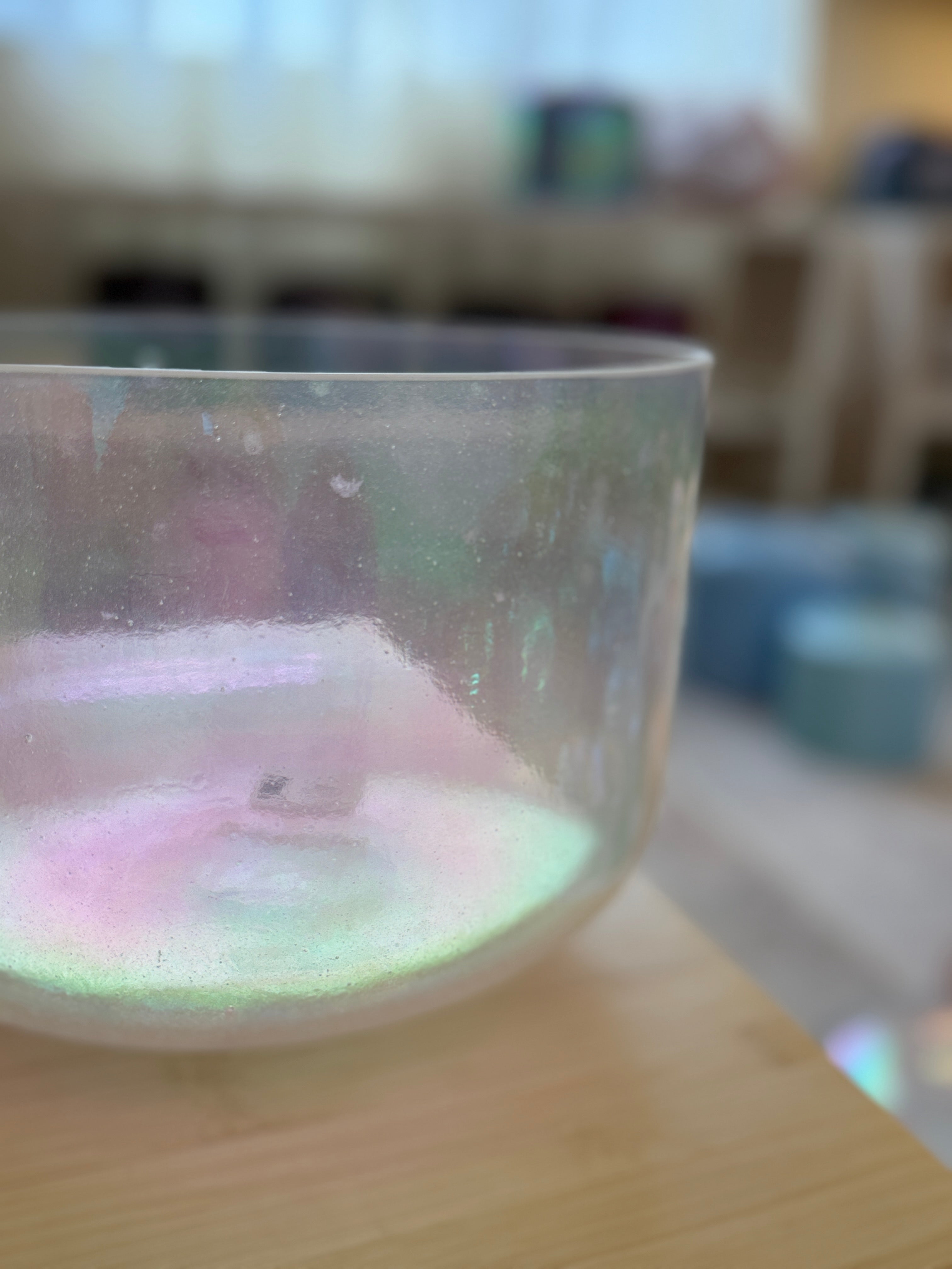 10" B-10 Platinum 147982 Crystal Tones® Alchemy Singing Bowl
