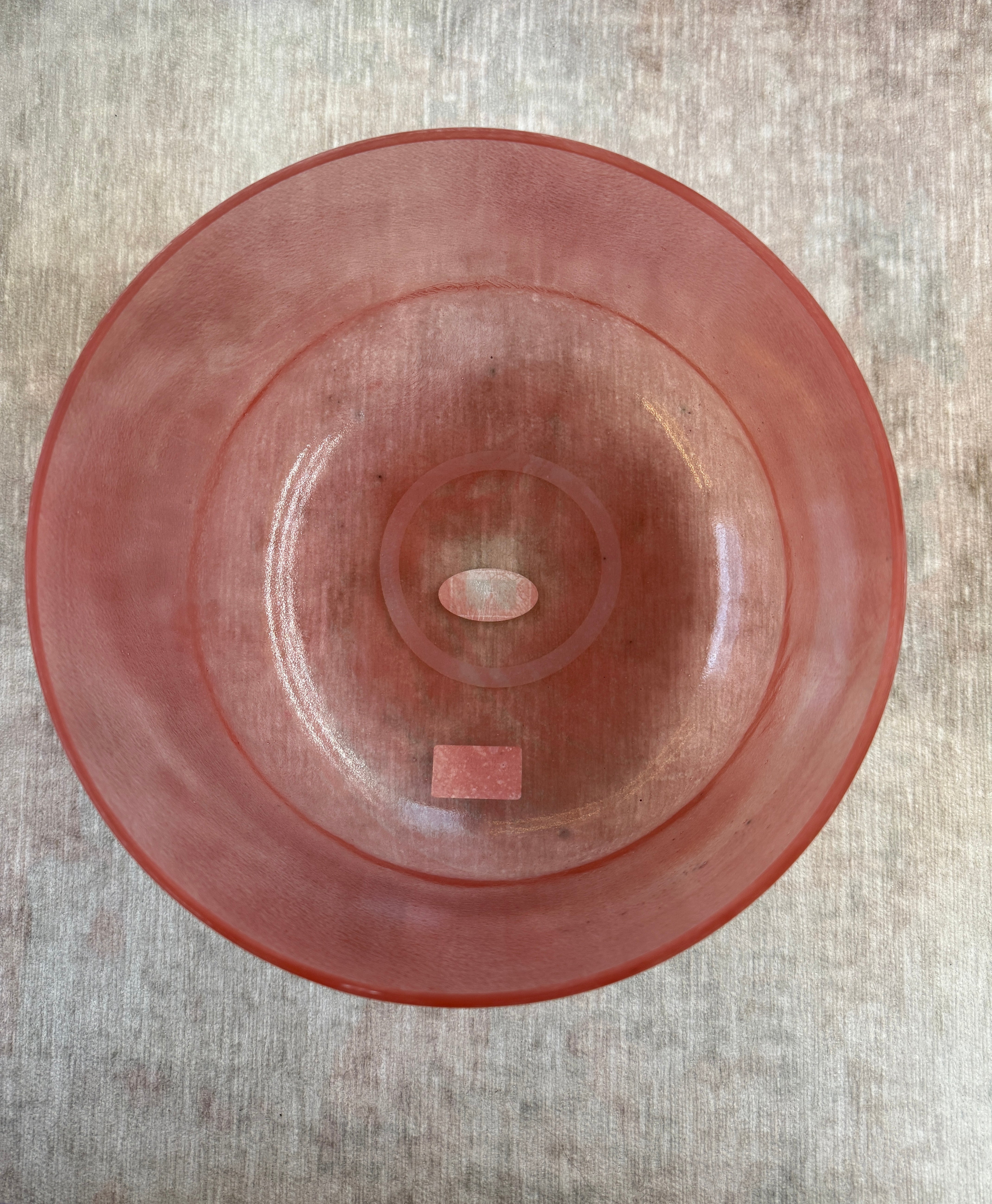 10" C#-10 Rose Quartz 137511 Crystal Tones® Alchemy Singing Bowl