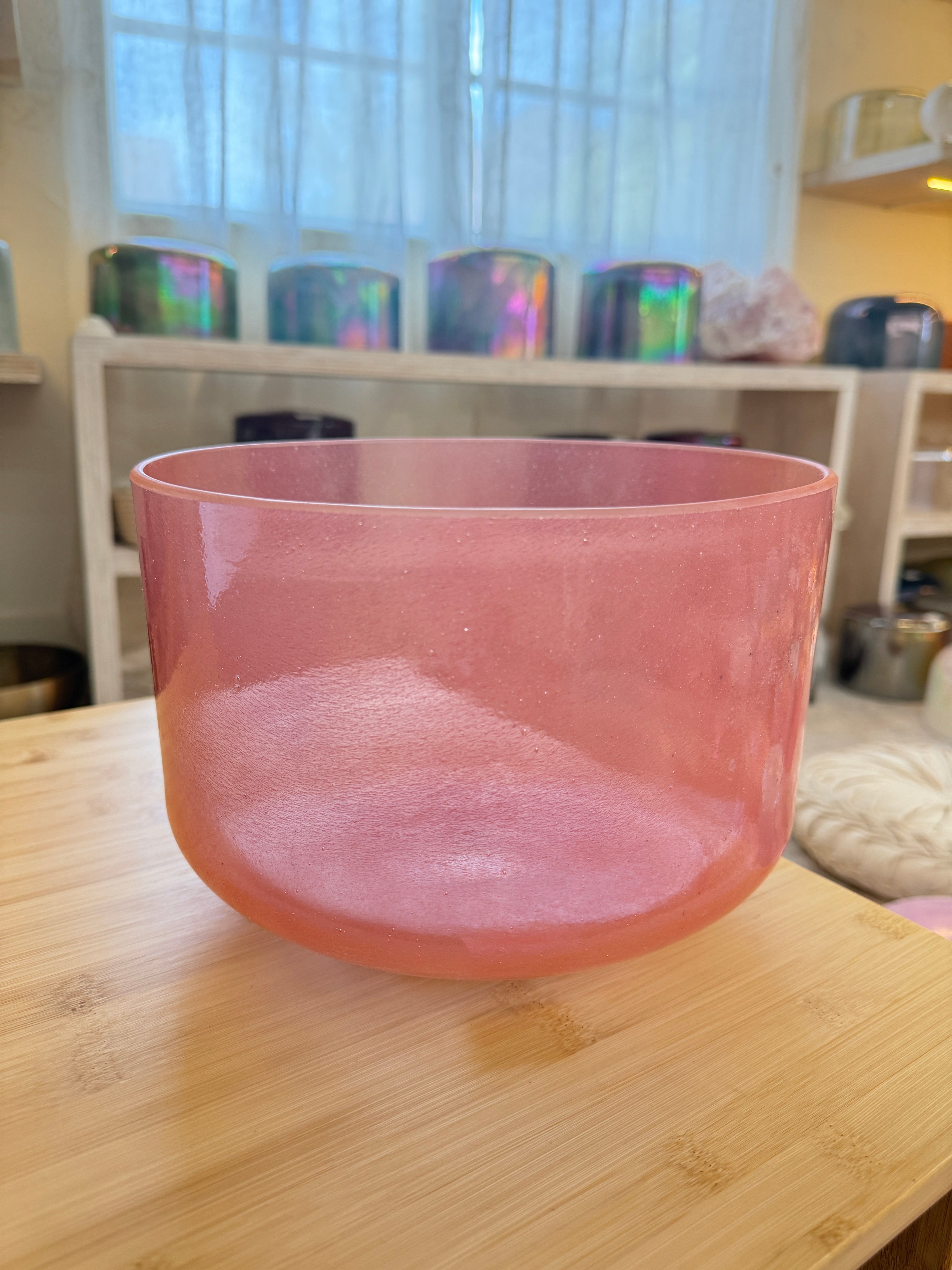 10" C#-10 Rose Quartz 137511 Crystal Tones® Alchemy Singing Bowl