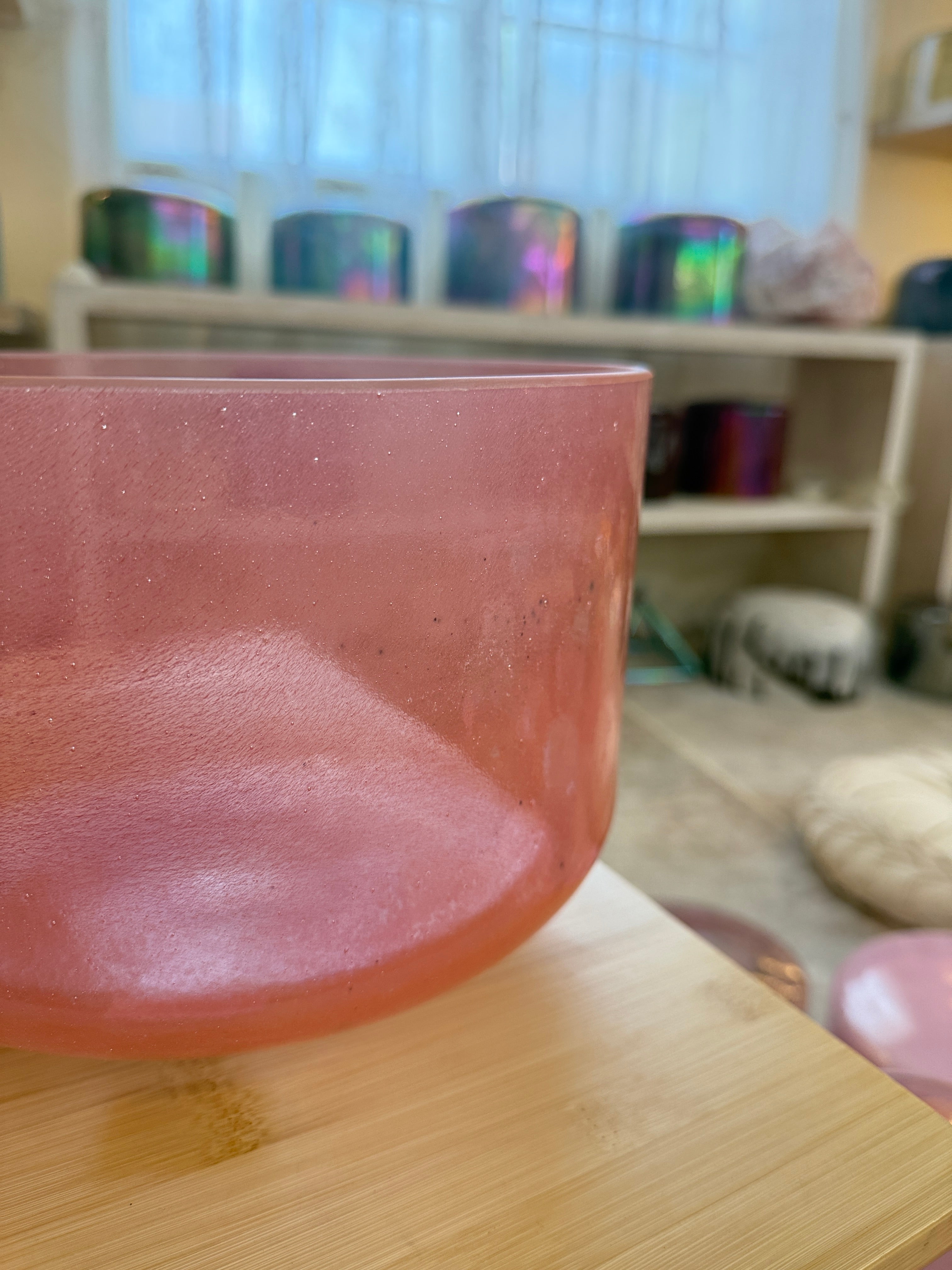 10" C#-10 Rose Quartz 137511 Crystal Tones® Alchemy Singing Bowl