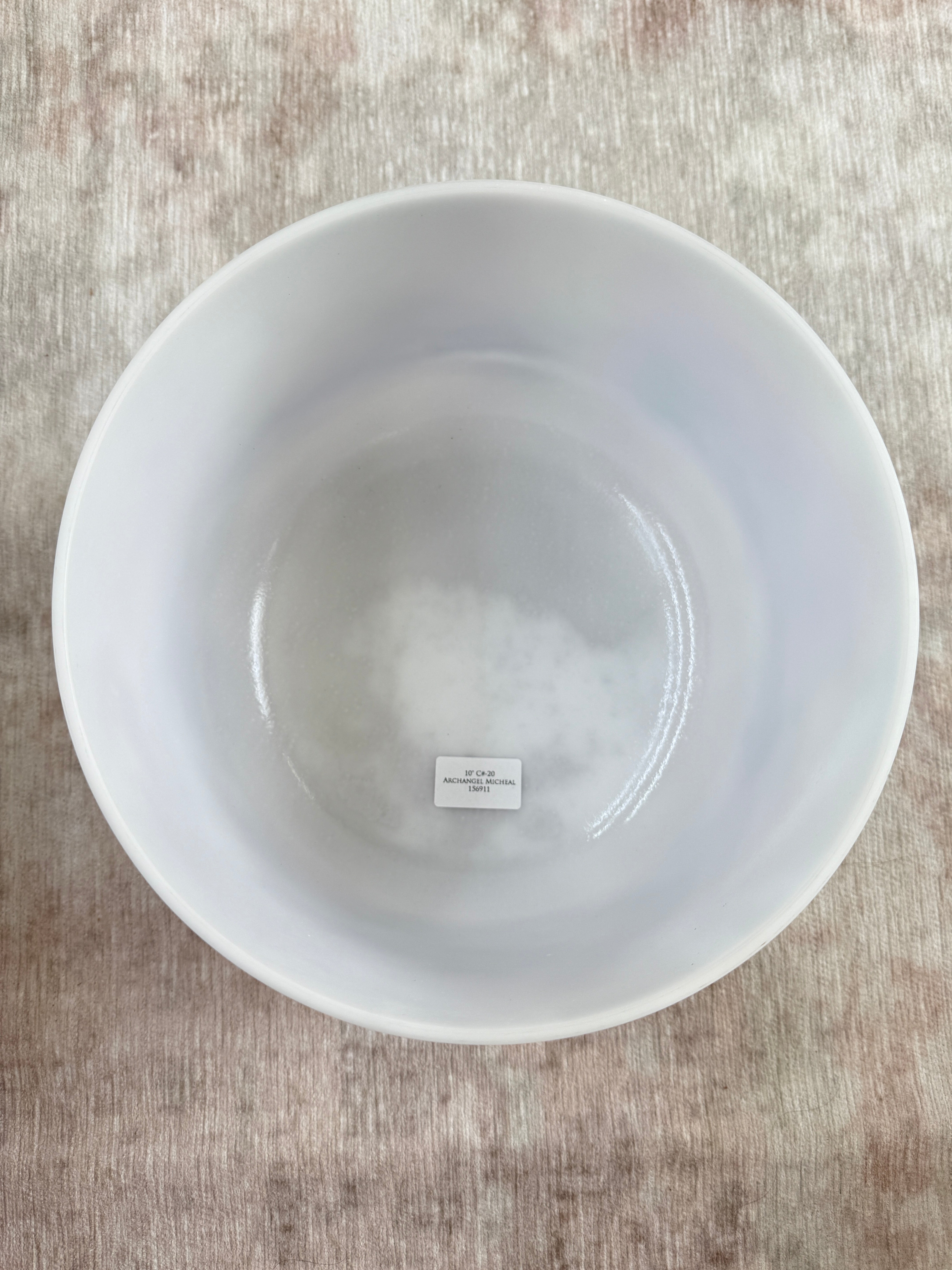 10" C#-20 Archangel Michael 156911 Crystal Tones® Alchemy Singing Bowl