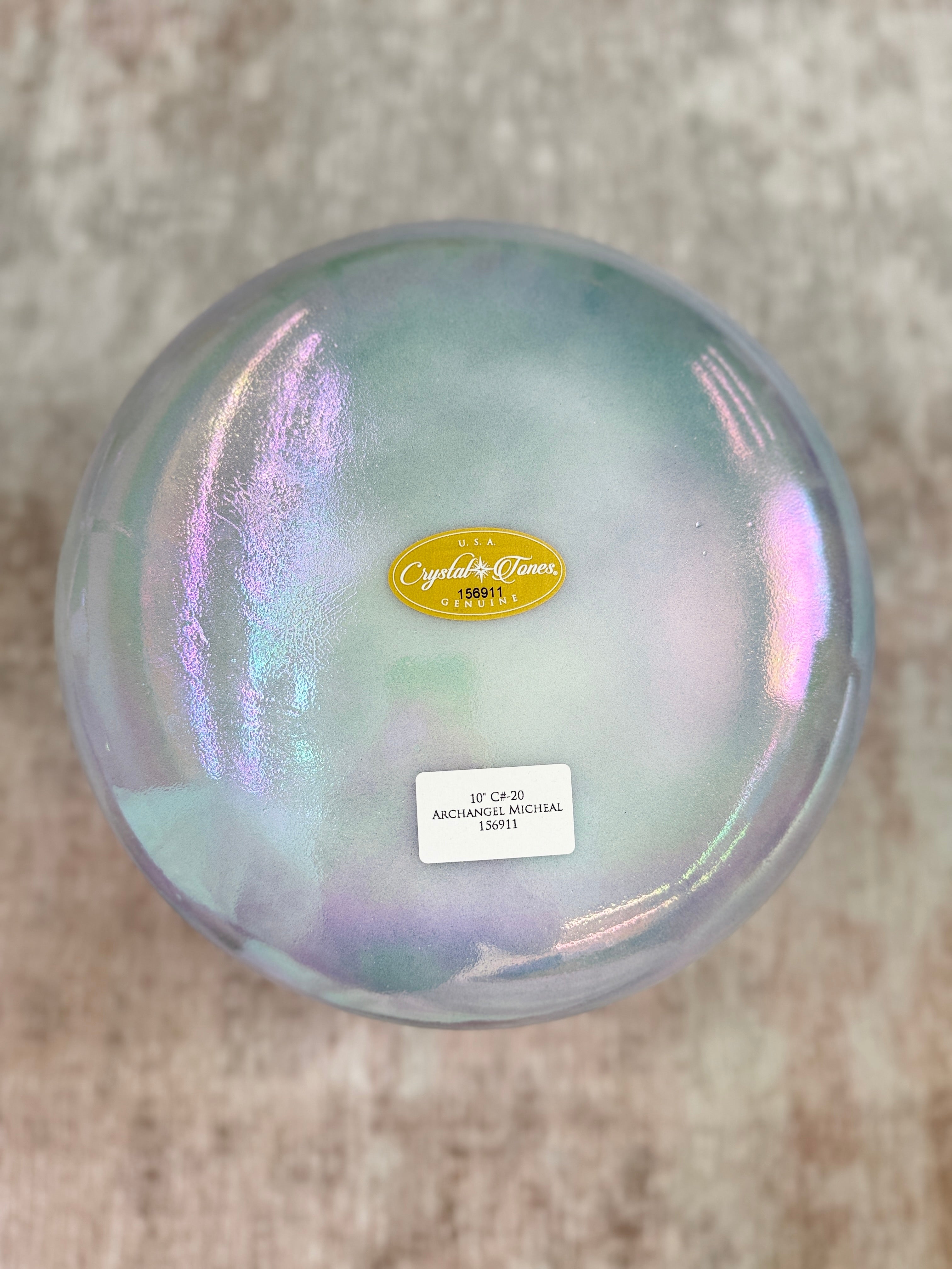 10" C#-20 Archangel Michael 156911 Crystal Tones® Alchemy Singing Bowl