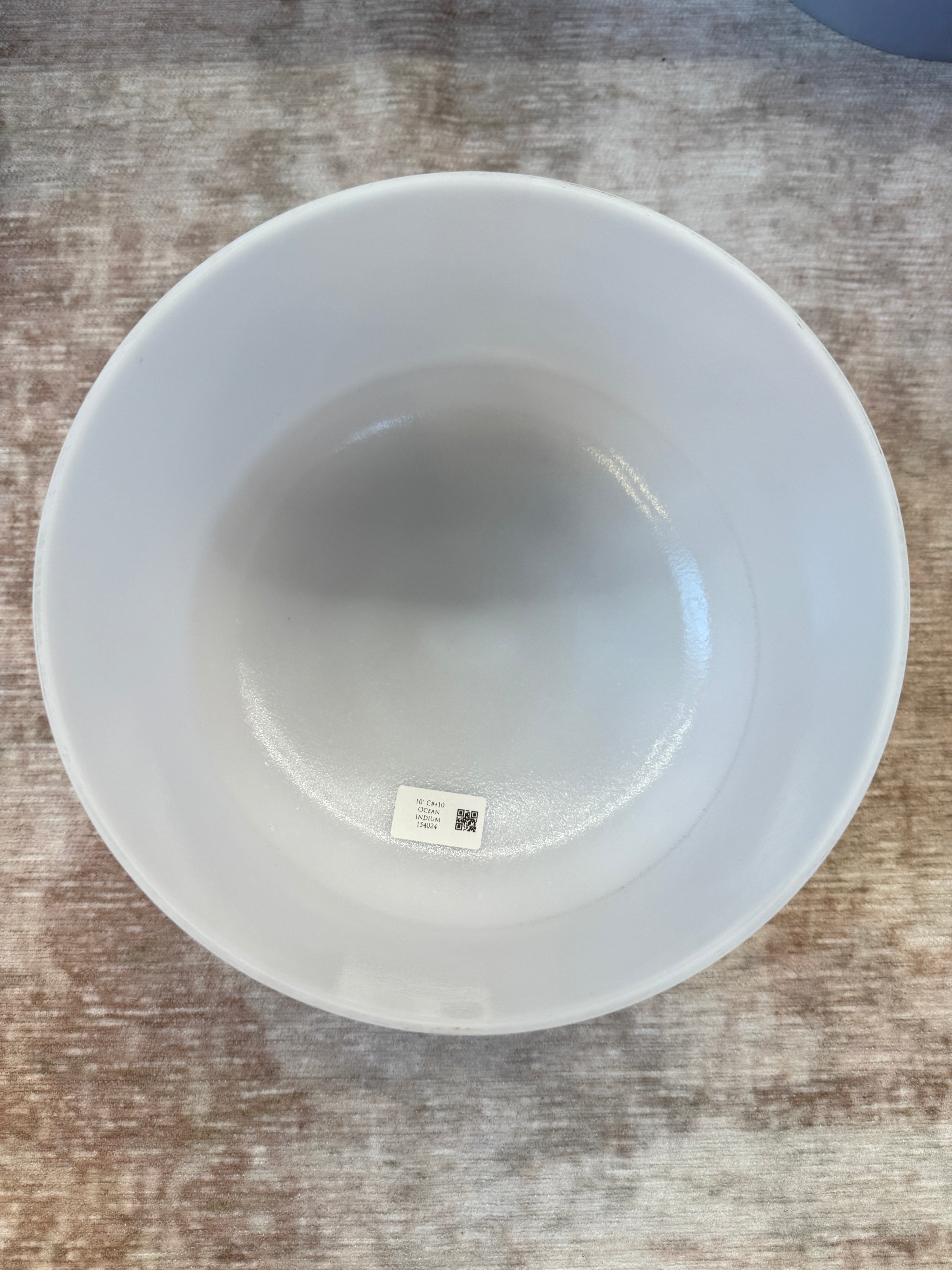 10" C#+10 Ocean Indium 154024 Crystal Tones® Alchemy Singing Bowl