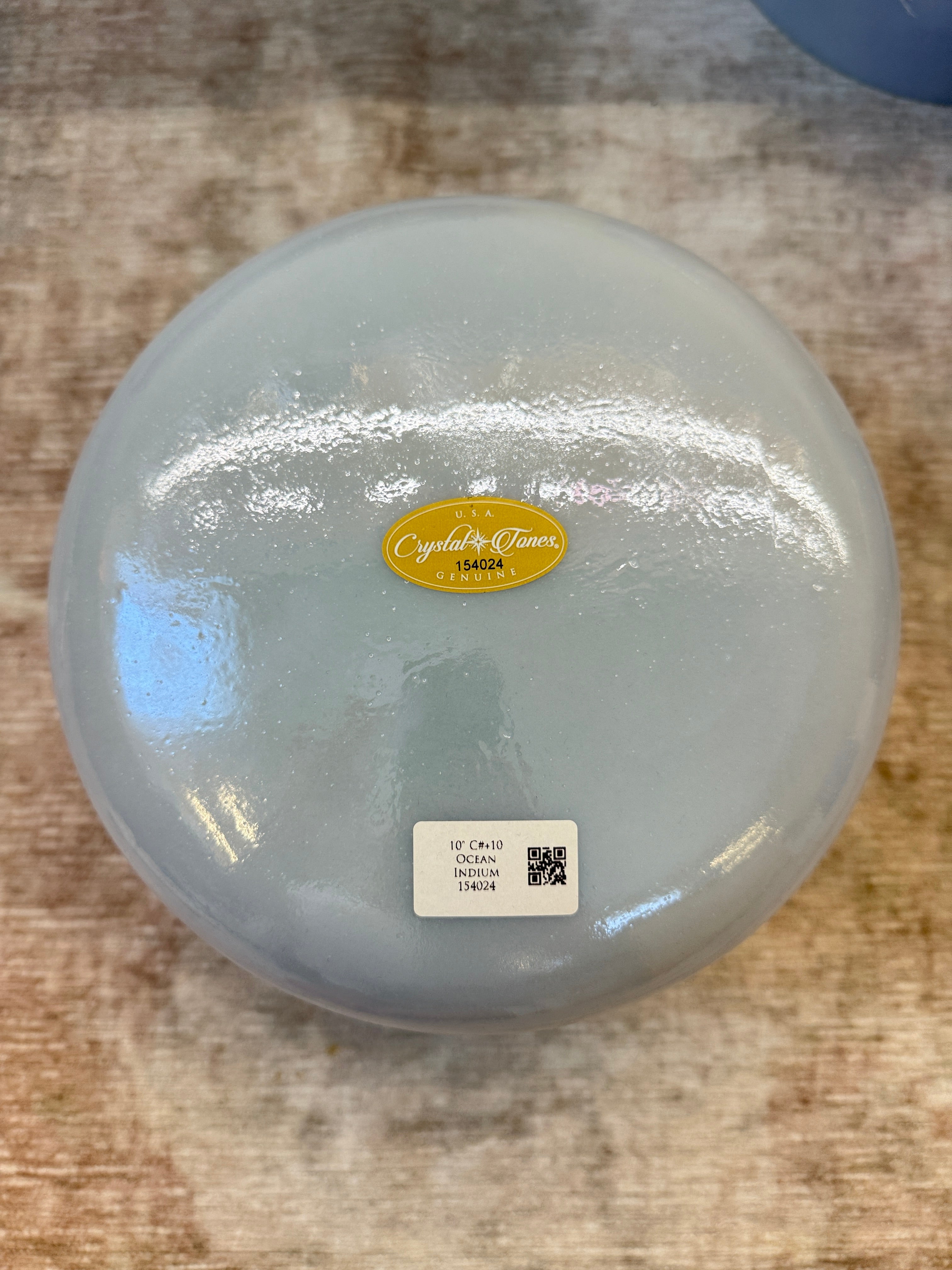 10" C#+10 Ocean Indium 154024 Crystal Tones® Alchemy Singing Bowl