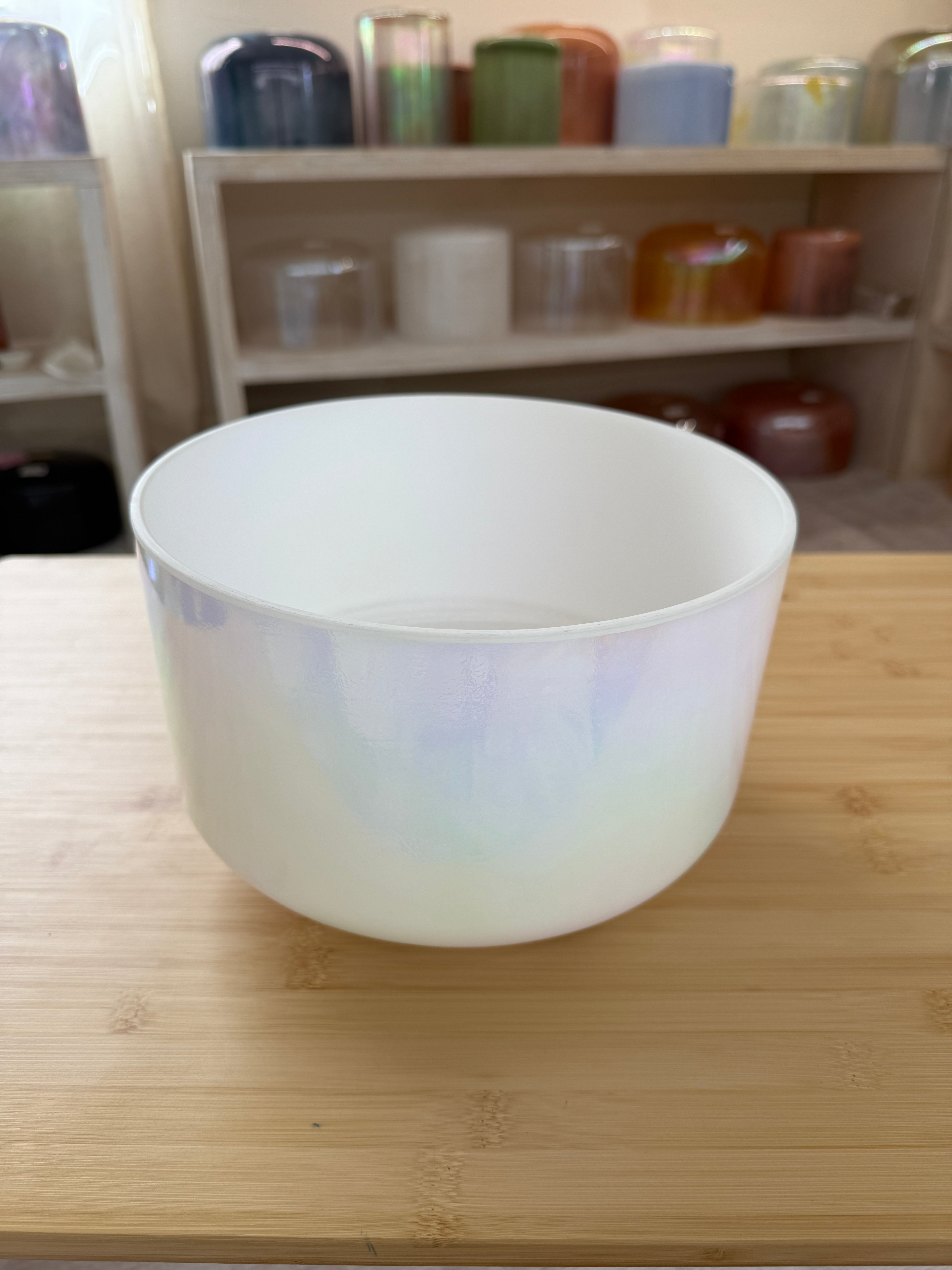 10" D#+20 Mother of Platinum 142661 Crystal Tones® Alchemy Singing Bowl
