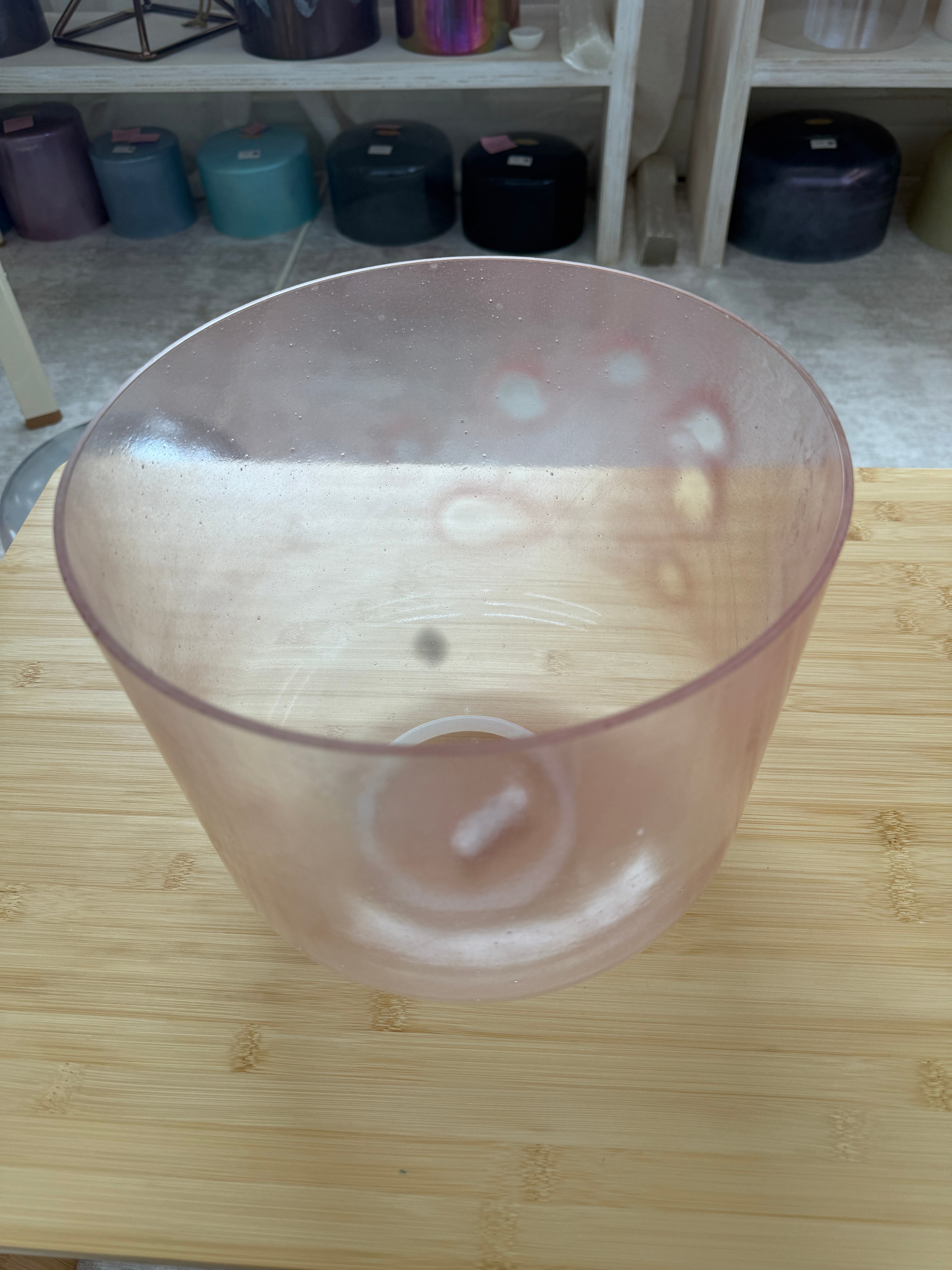 10" F-40 Morganite 53451 Crystal Tones® Alchemy Singing Bowl