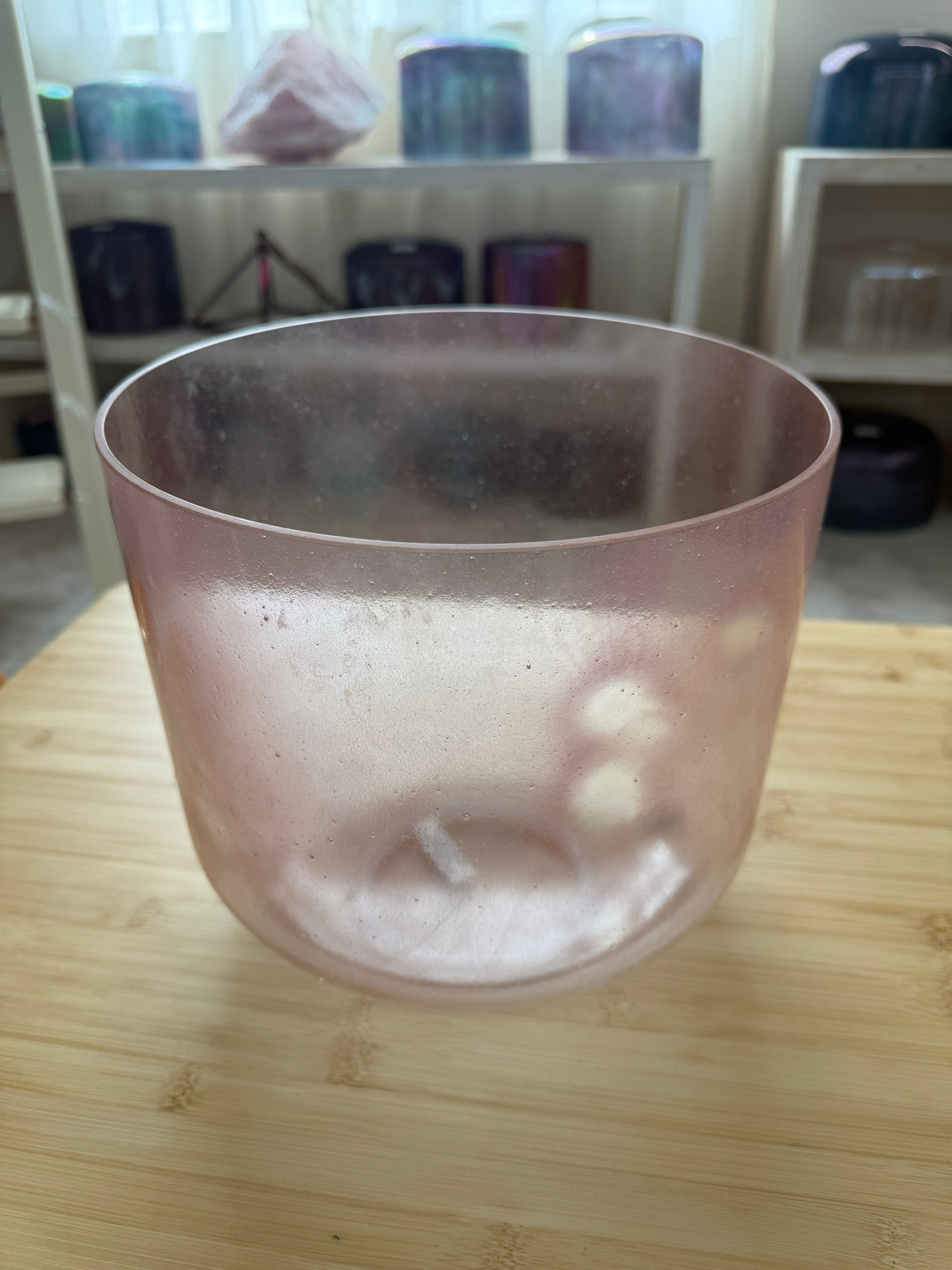 10" F-40 Morganite 53451 Crystal Tones® Alchemy Singing Bowl