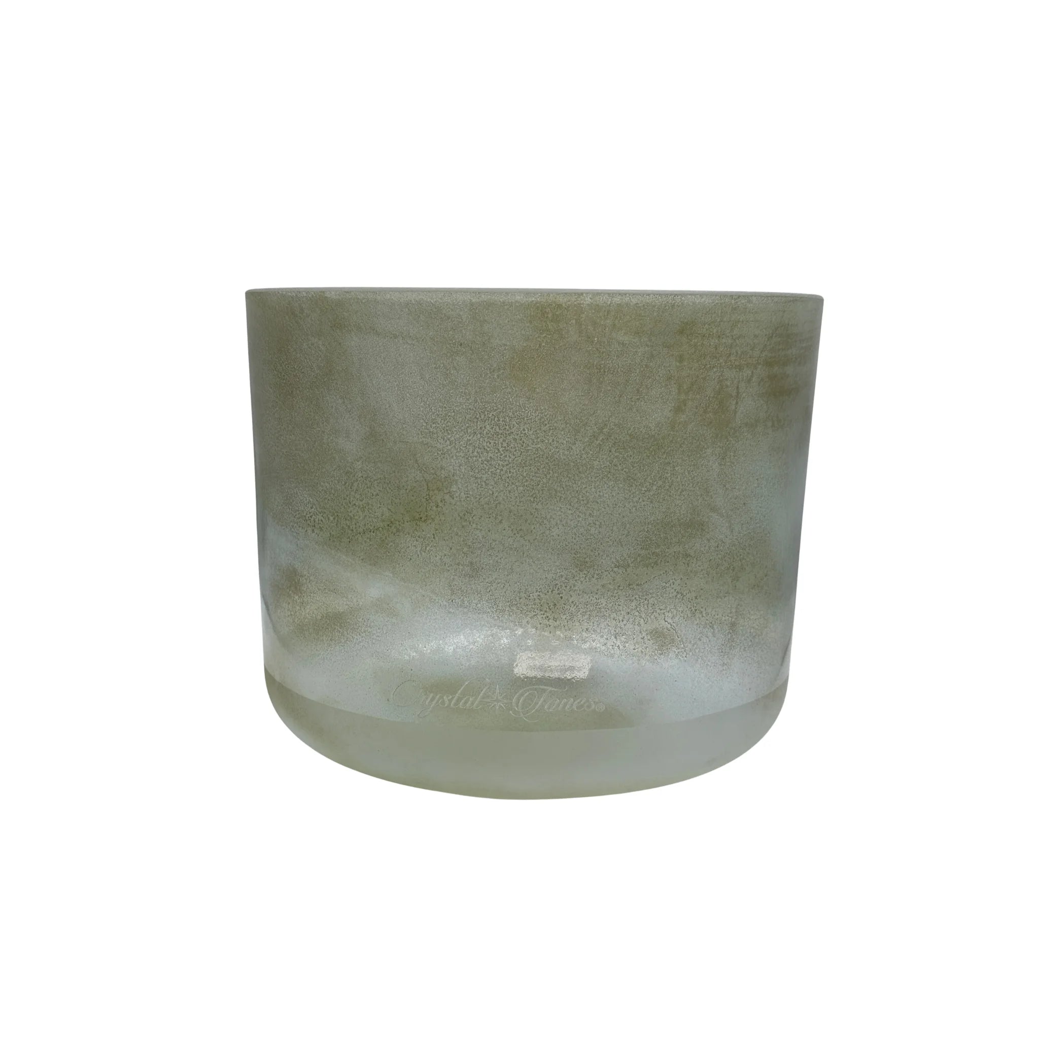 10" G-15 Peridot Frosted Base Bowl