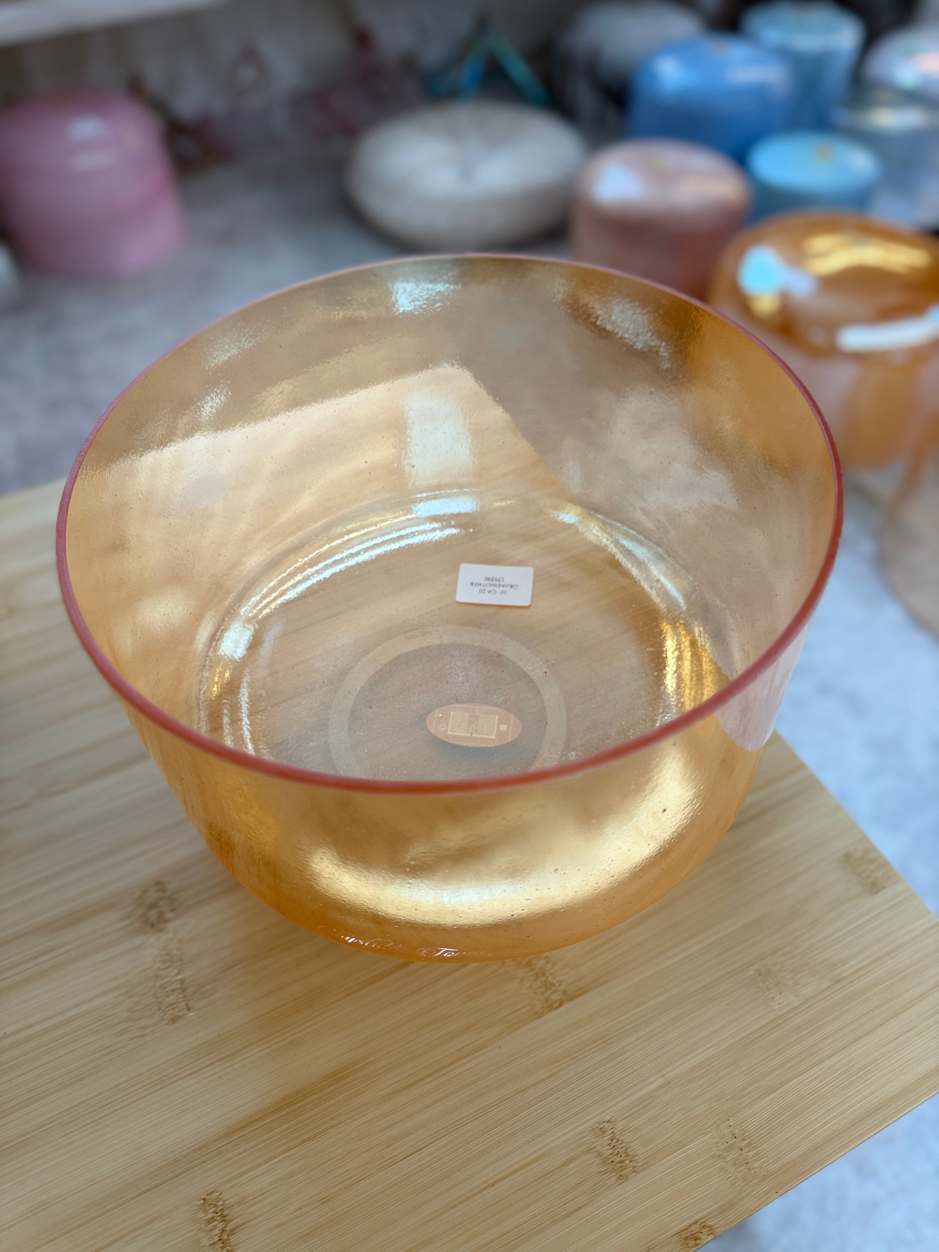 10" G#-20 Grandmother 159590 Crystal Tones® Alchemy Singing Bowl