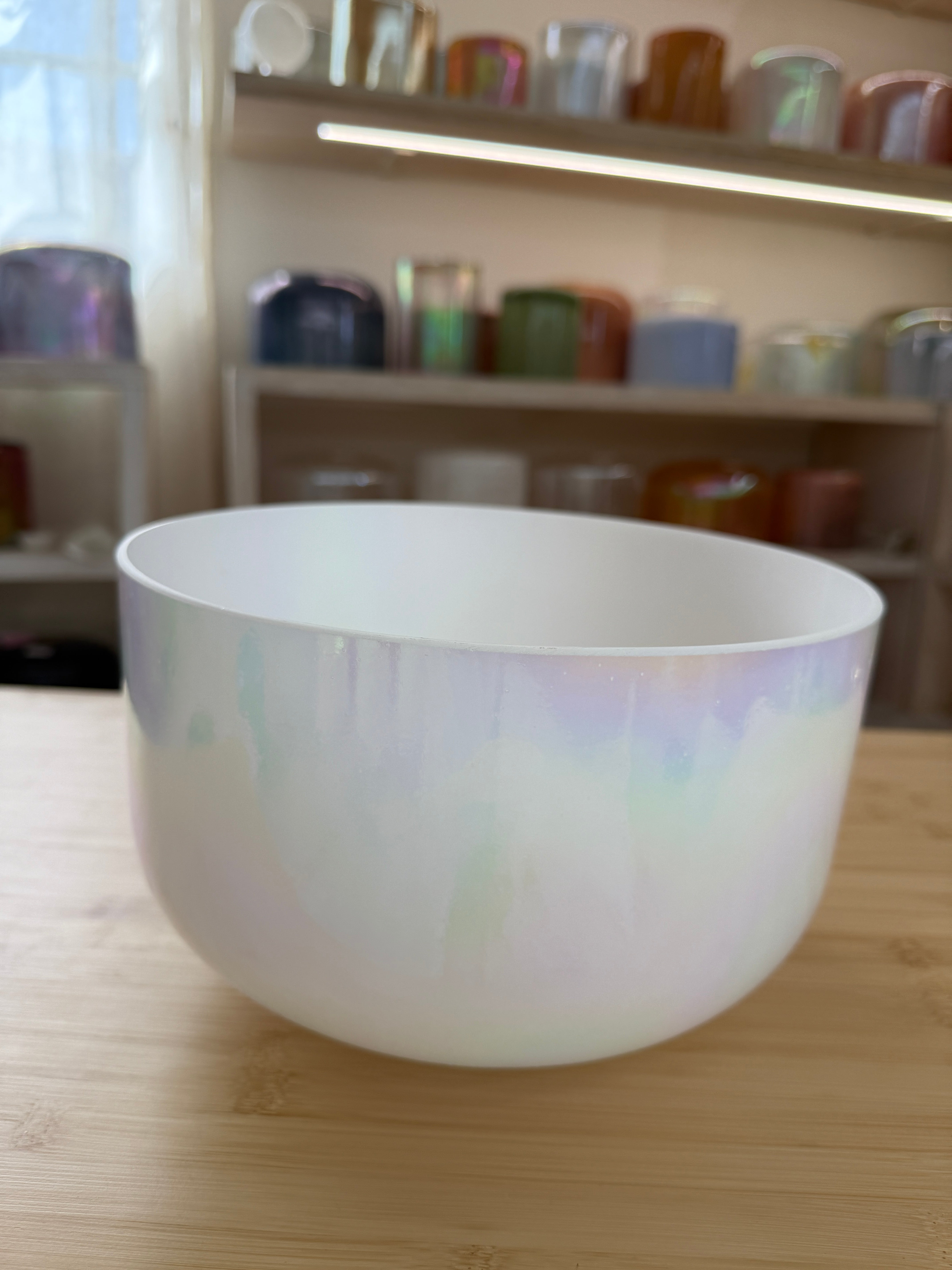 10" G+10 Mother of Platinum 151805 Crystal Tones® Alchemy Singing Bowl