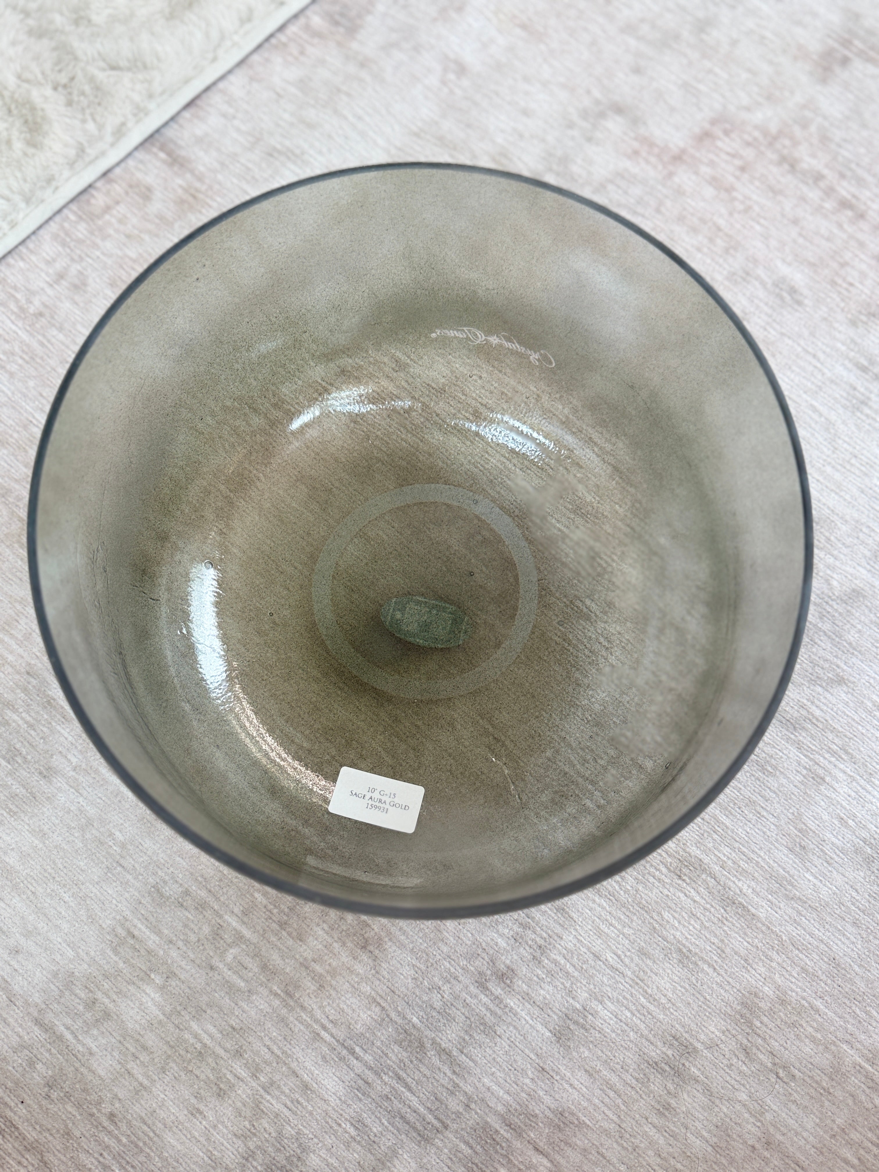 10" G+15 Sage Aura Gold 159931 Crystal Tones® Alchemy Singing Bowl