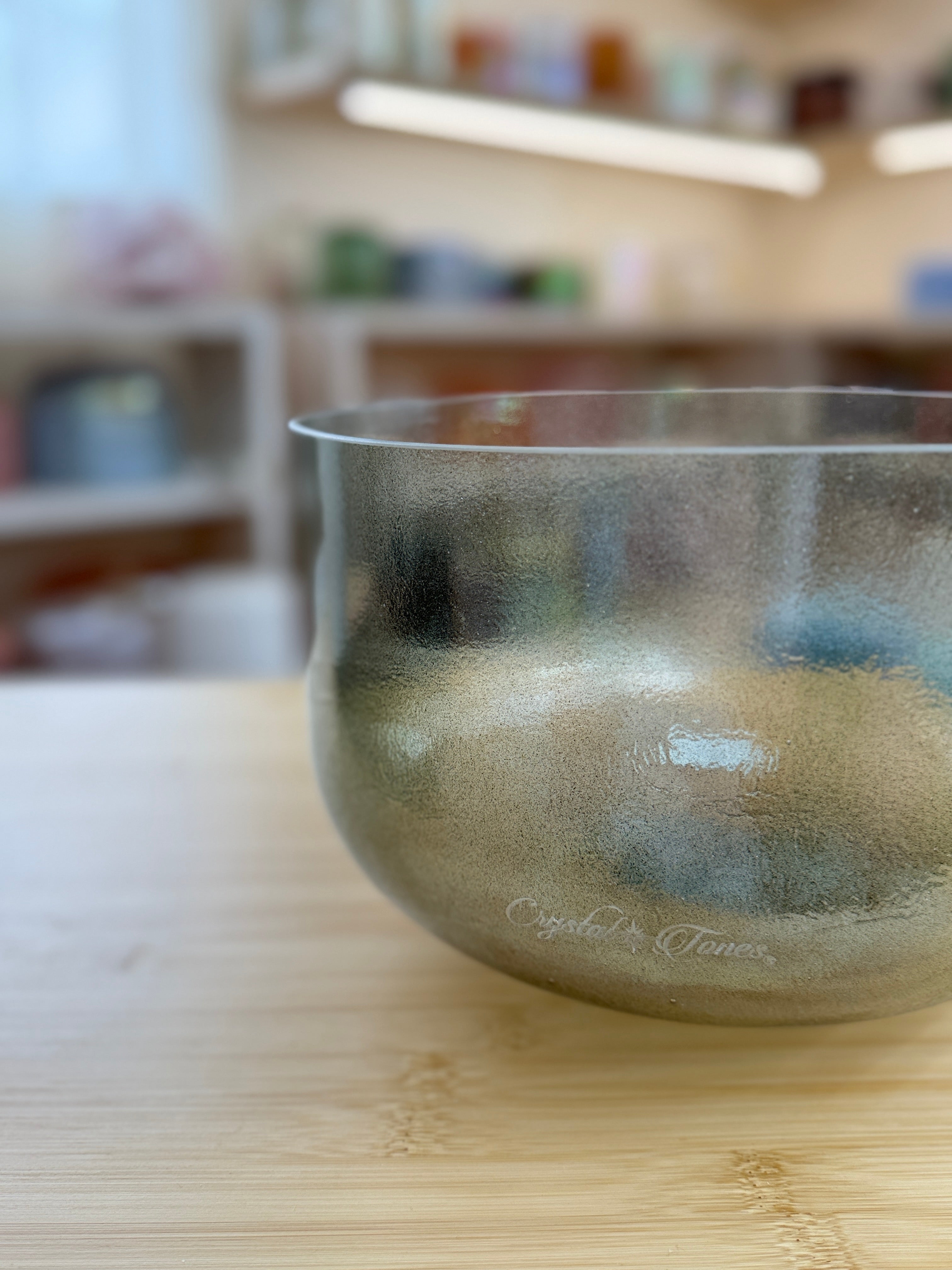 10" G+15 Sage Aura Gold 159931 Crystal Tones® Alchemy Singing Bowl