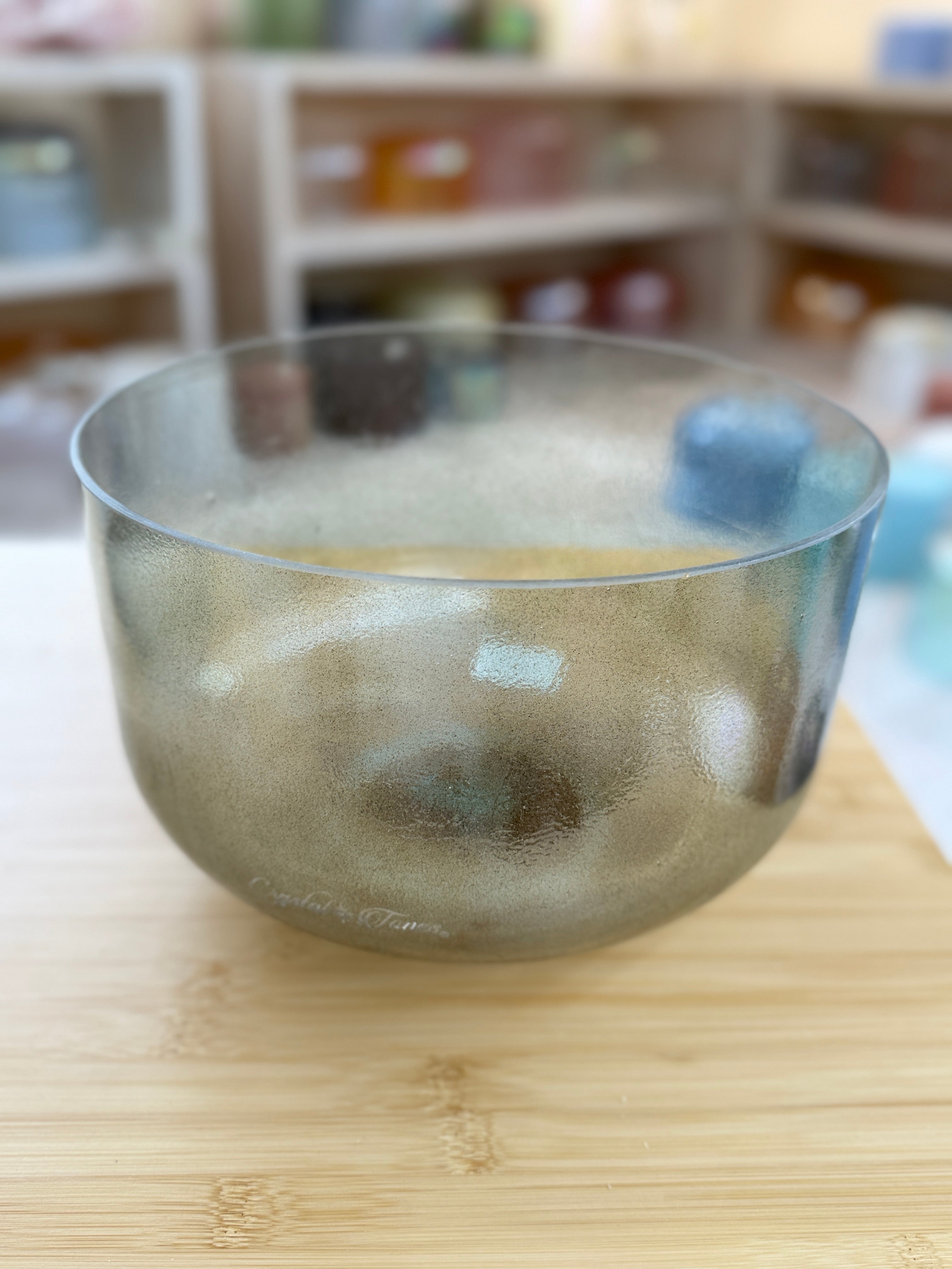 10" G+15 Sage Aura Gold 159931 Crystal Tones® Alchemy Singing Bowl