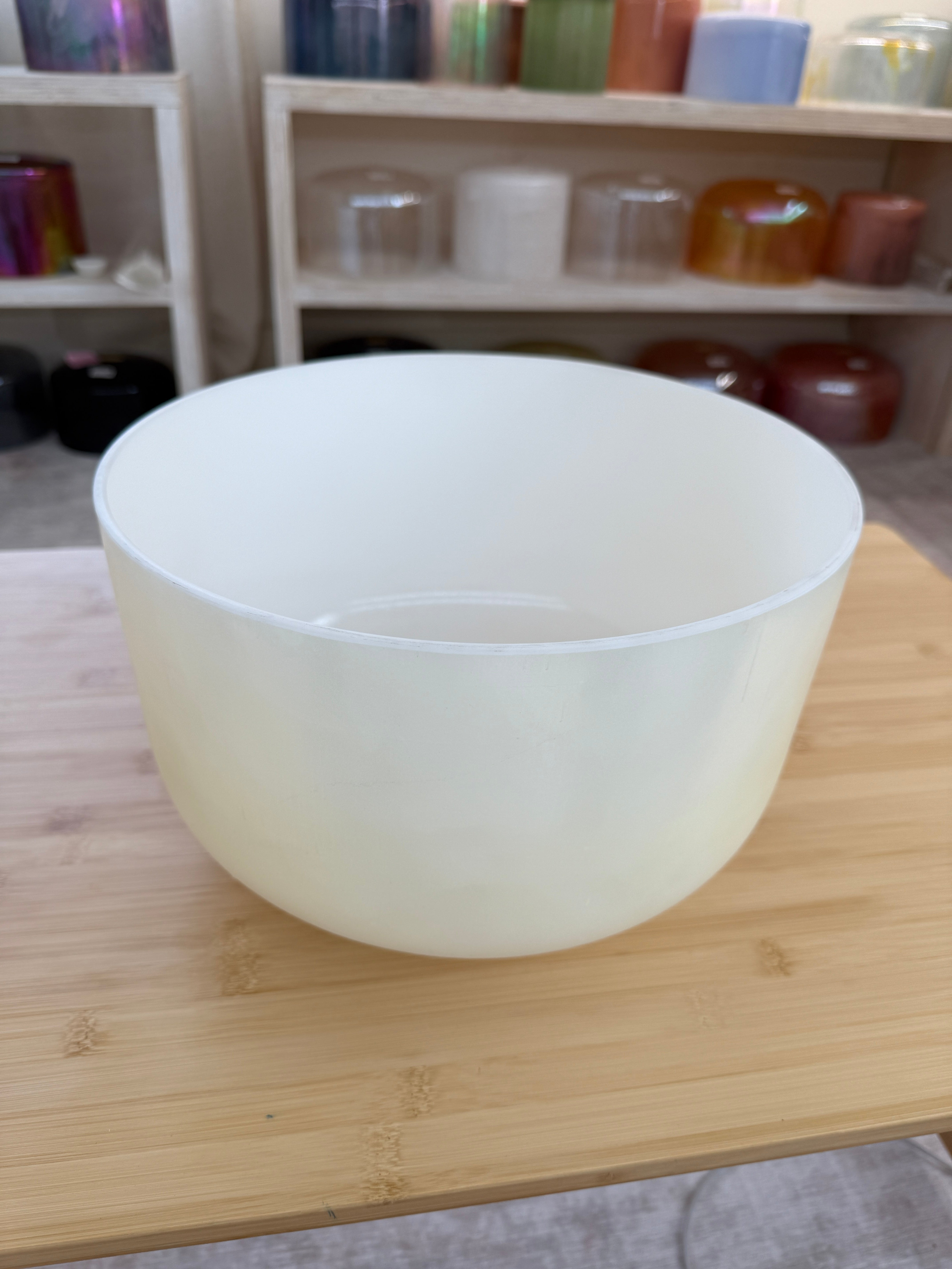 12" A-15 Lemon Angel Gold 141141 Crystal Tones® Alchemy Singing Bowl