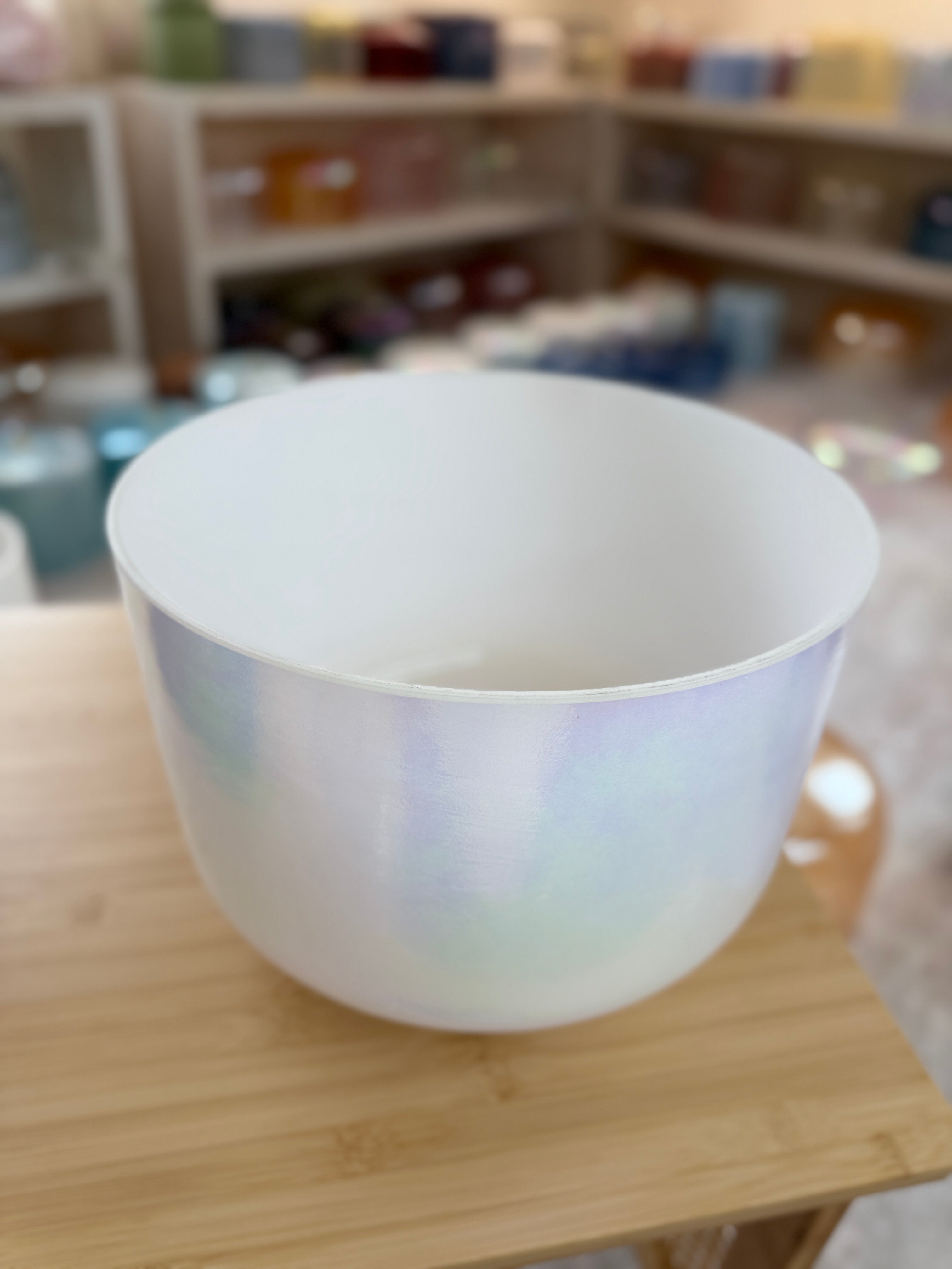 12" A-5 Mother of Platinum 147472 Crystal Tones® Alchemy Singing Bowl