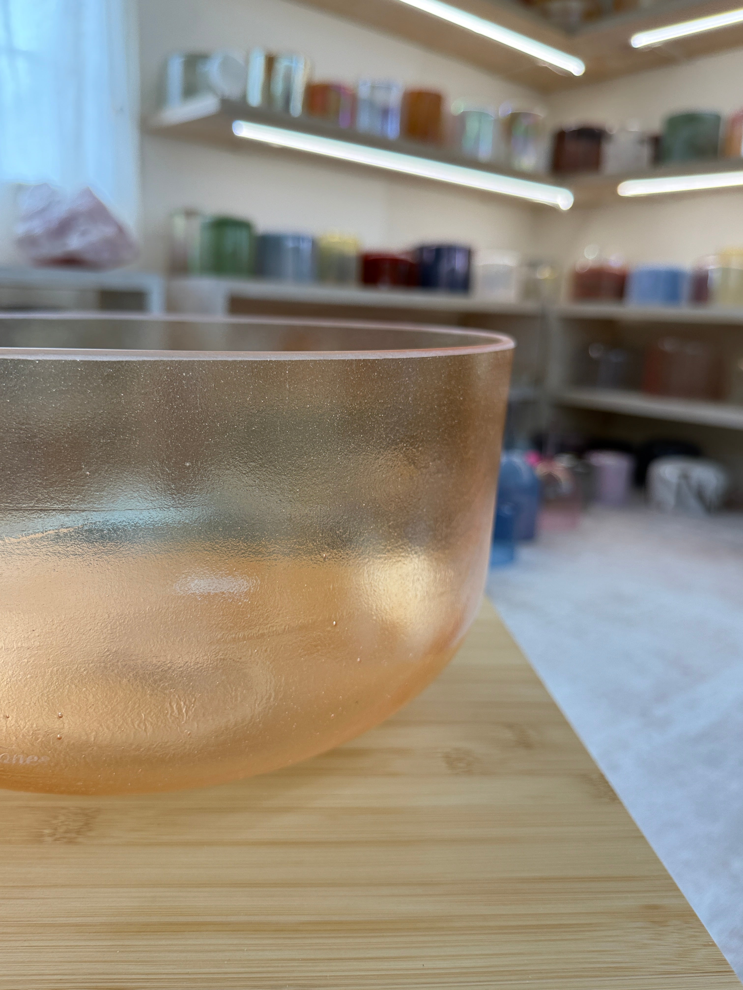 12" A0 Grandmother 155935 Crystal Tones® Alchemy Singing Bowl