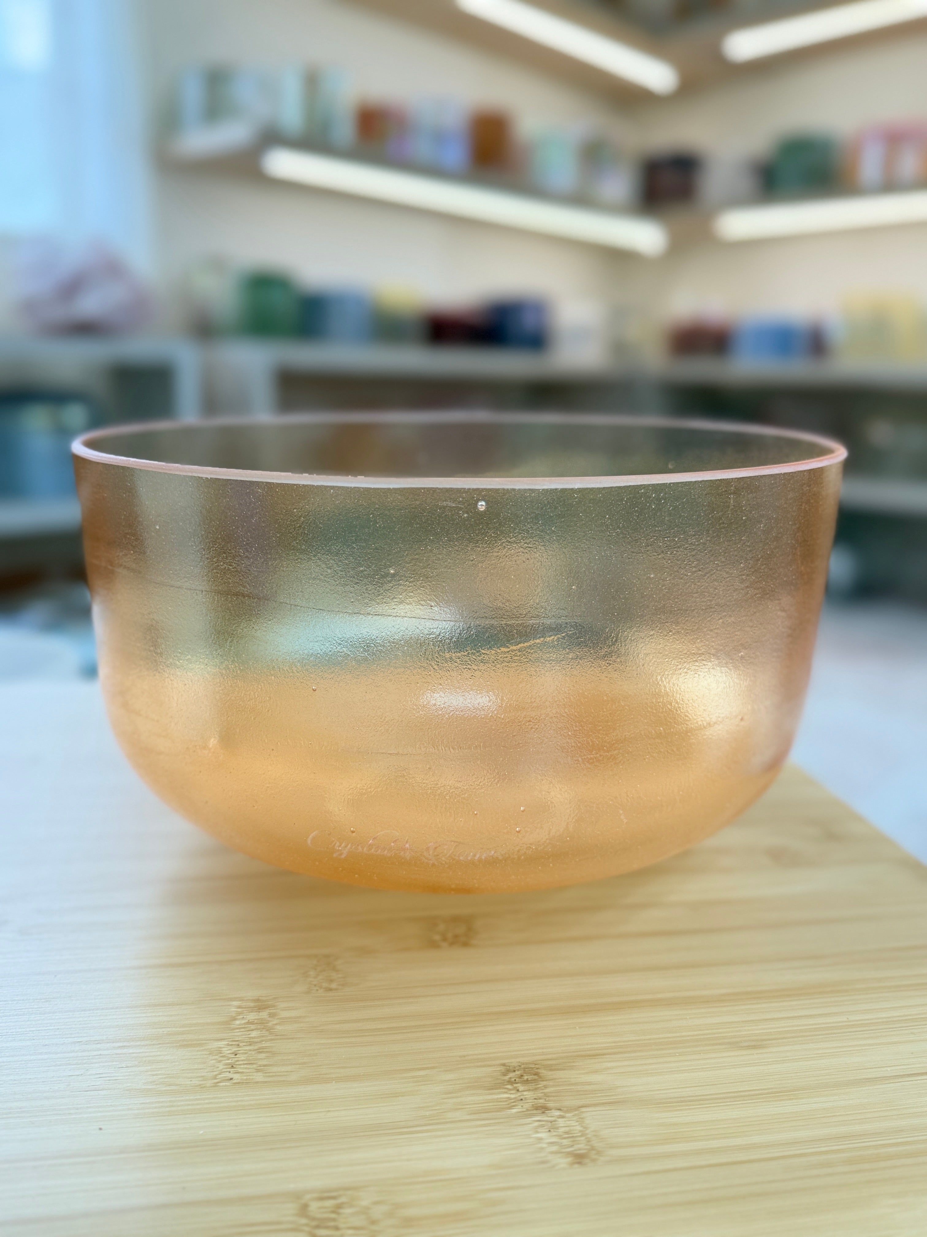 12" A0 Grandmother 155935 Crystal Tones® Alchemy Singing Bowl
