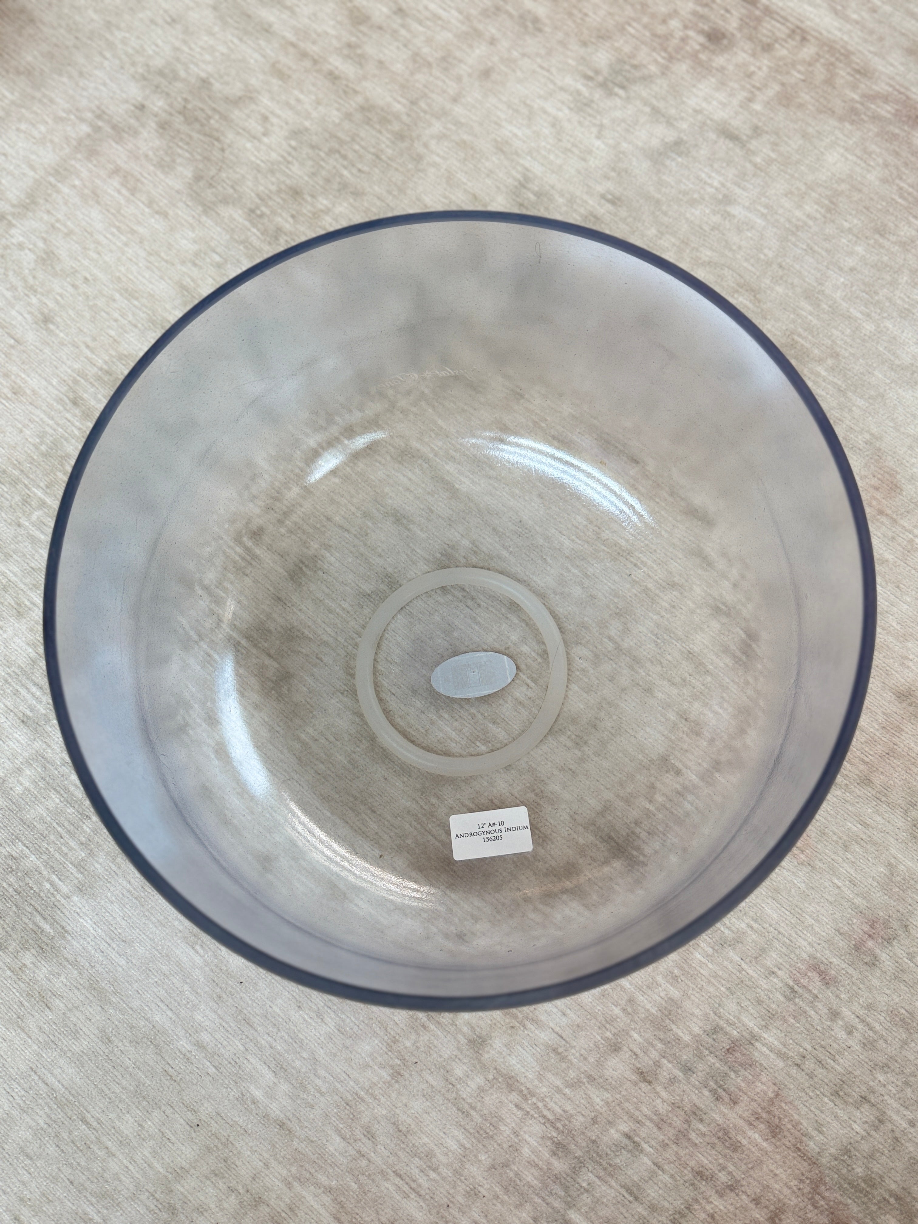 12" A#-10 Androgynous Indium 156205 Crystal Tones® Alchemy Singing Bowl