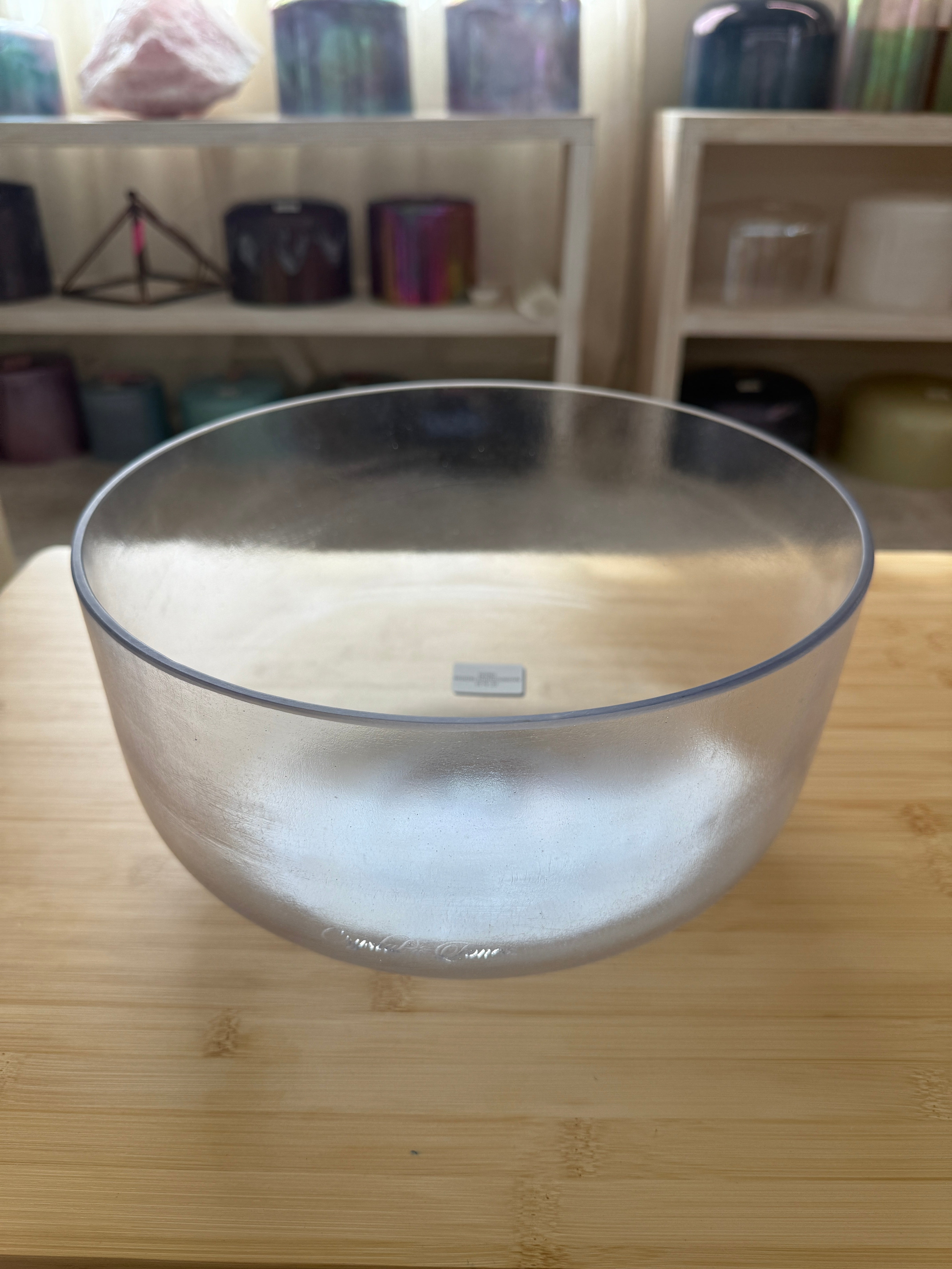 12" A+15 Androgynous Indium 156151 Crystal Tones® Alchemy Singing Bowl