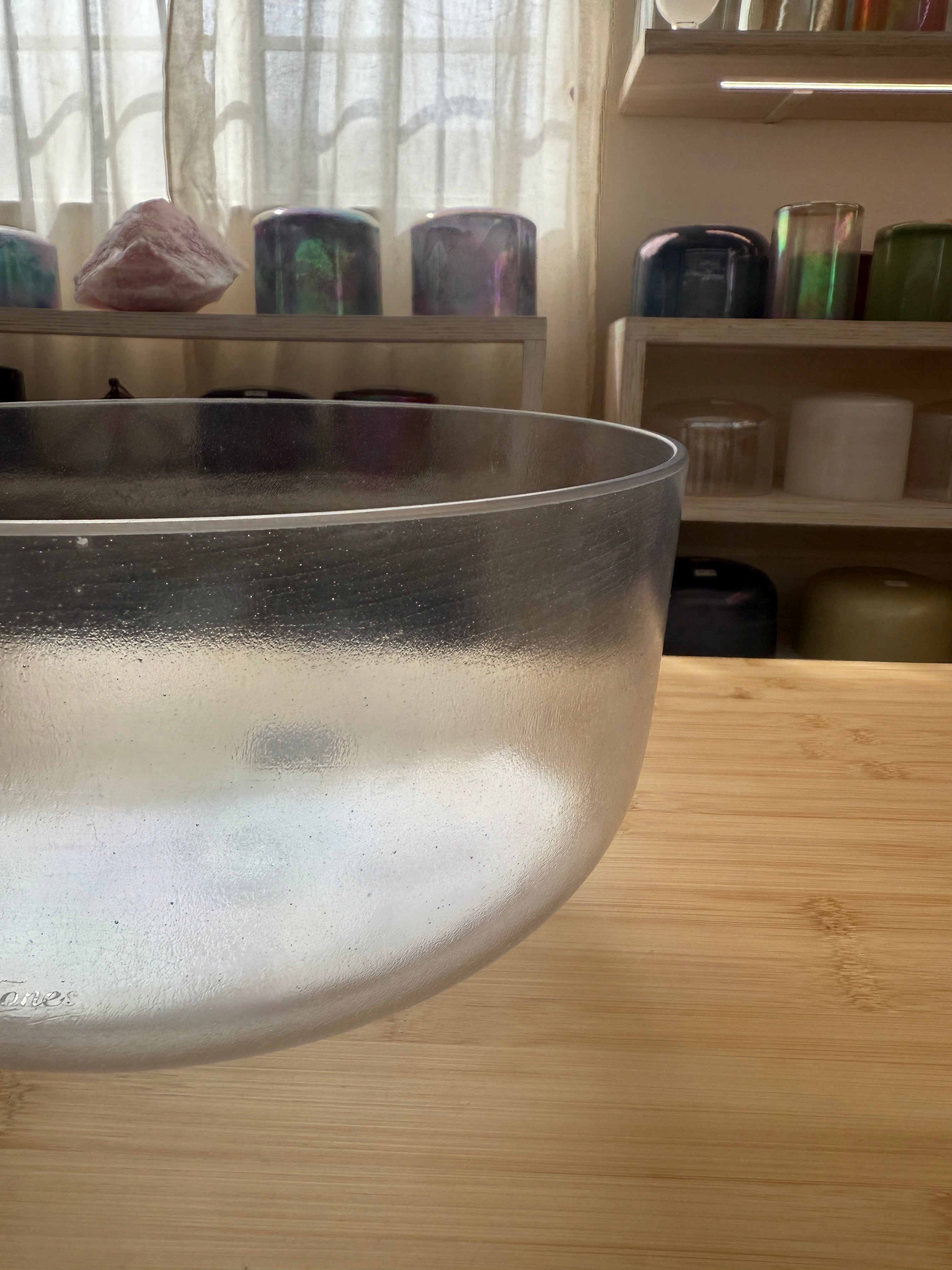 12" A+15 Androgynous Indium 156151 Crystal Tones® Alchemy Singing Bowl