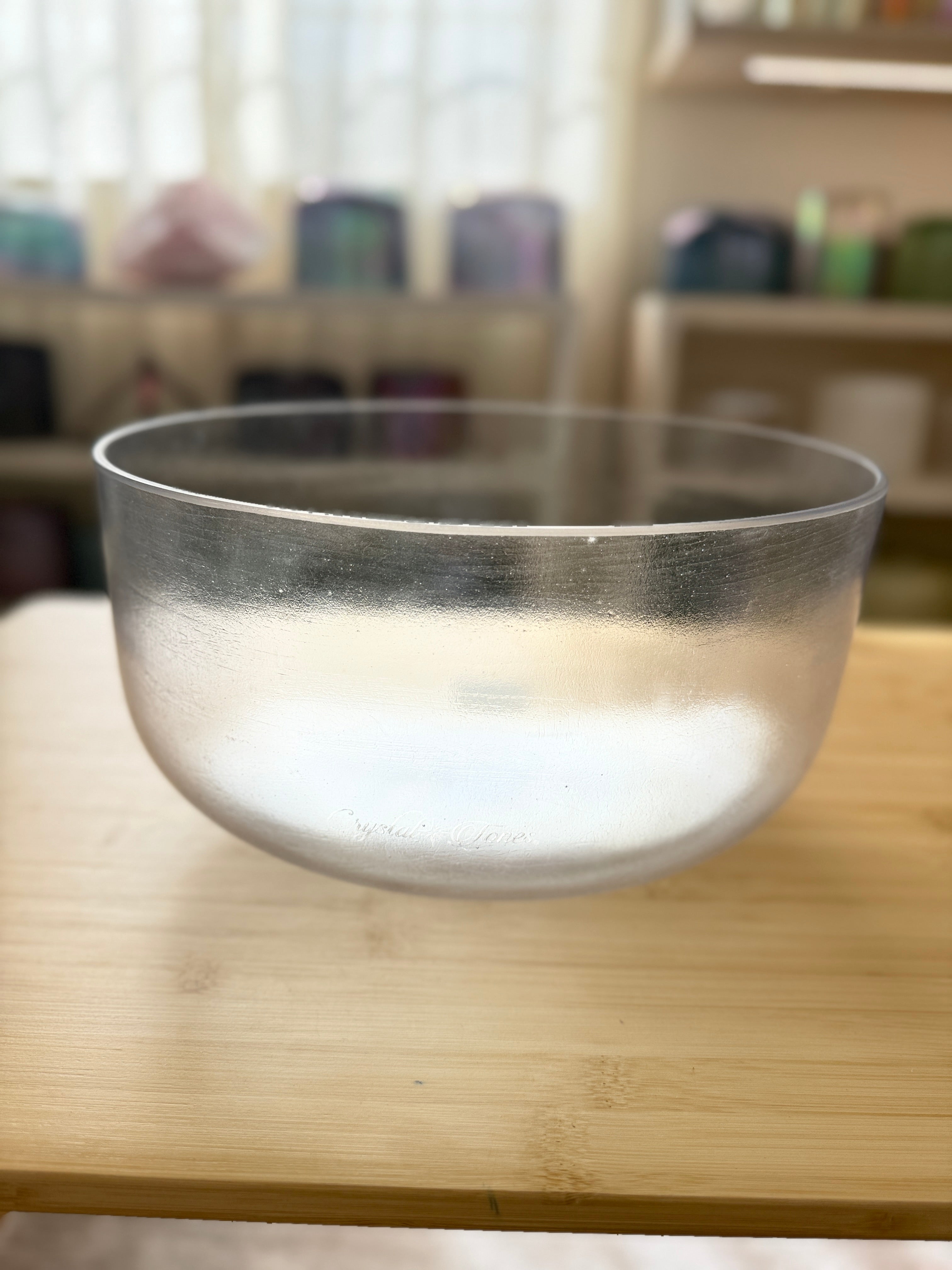 12" A+15 Androgynous Indium 156151 Crystal Tones® Alchemy Singing Bowl