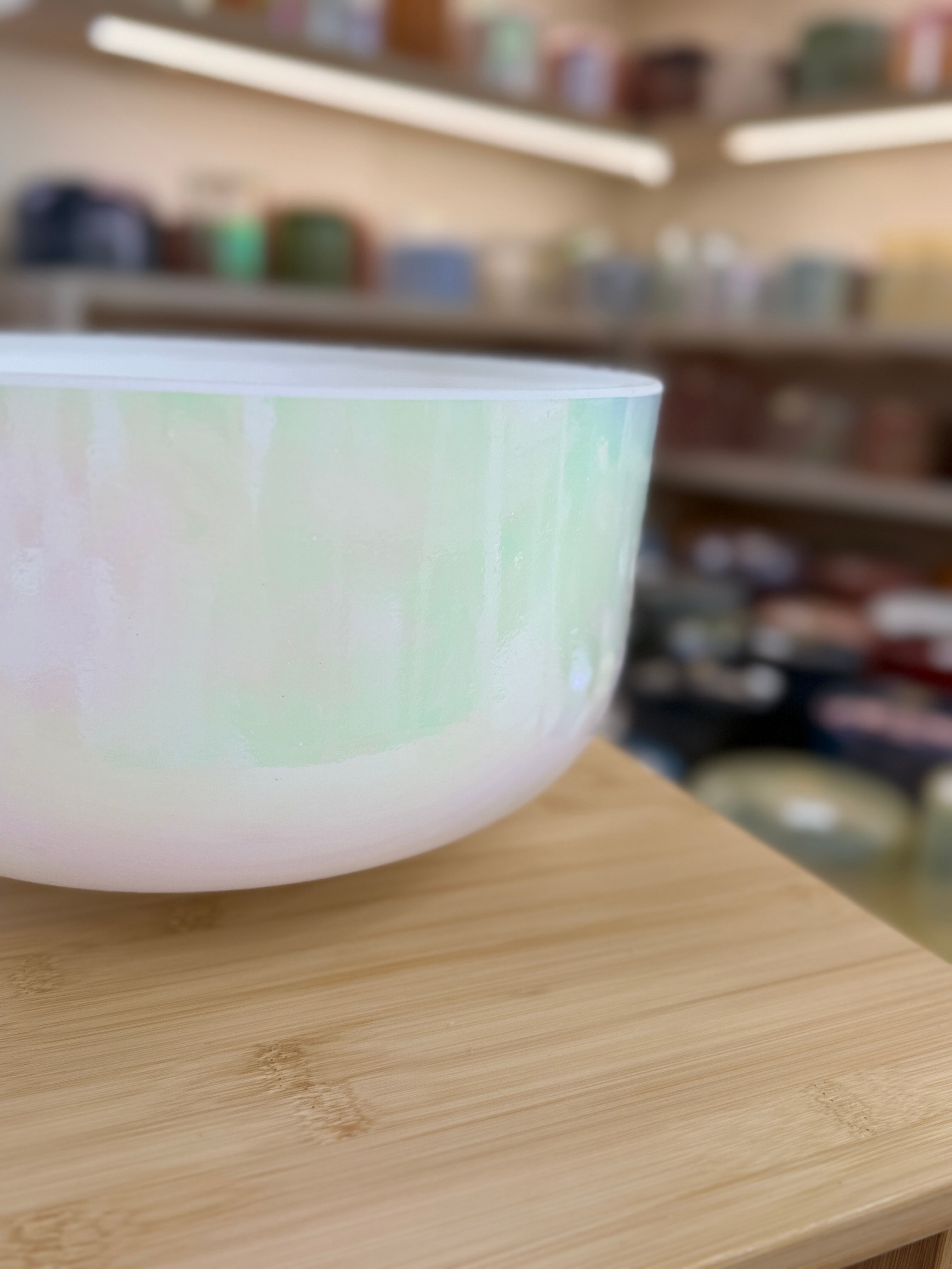 12" A#+15 Mother of Platinum 148873 Crystal Tones® Alchemy Singing Bowl
