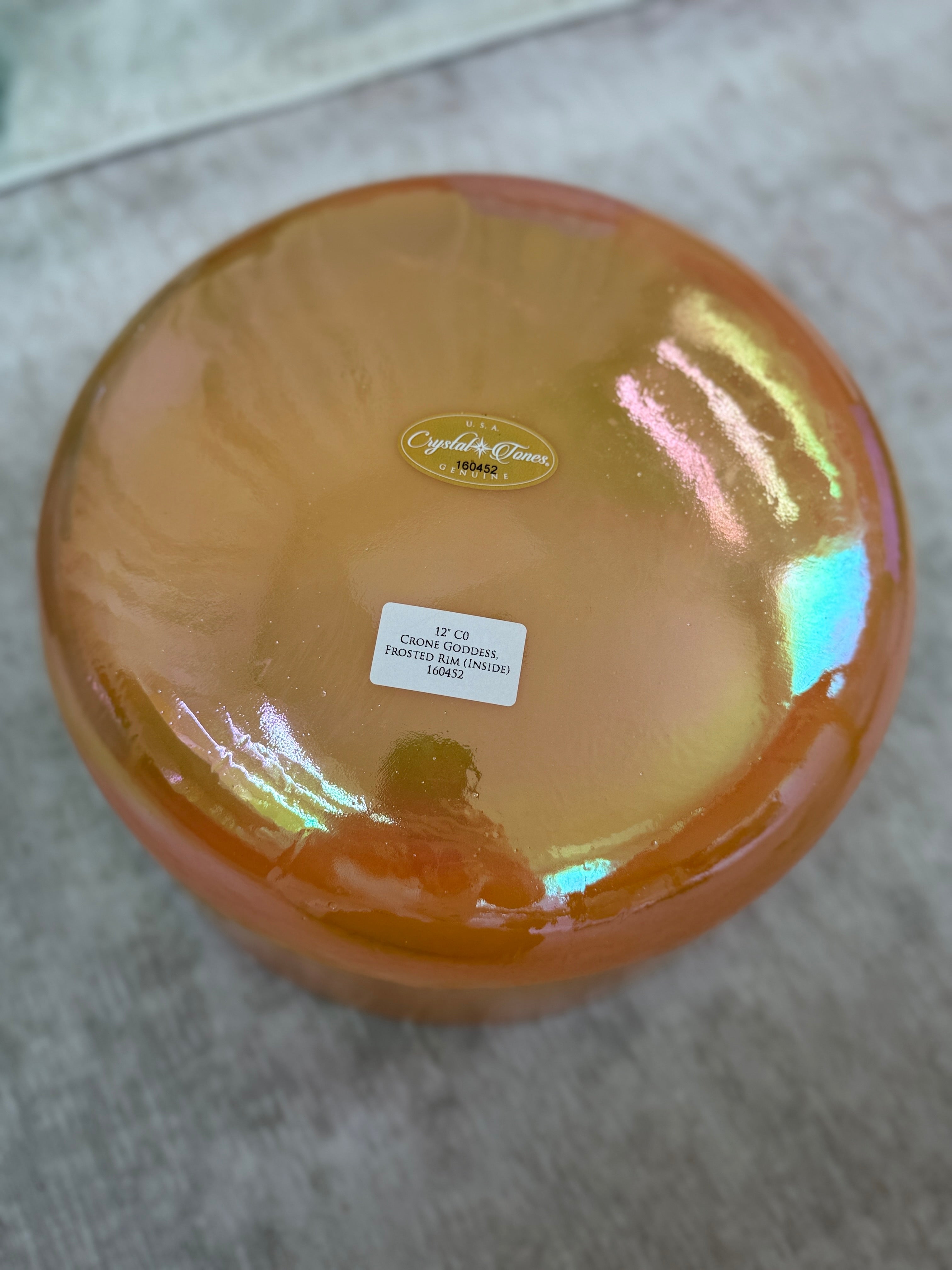 12" C0 Crone Goddess 160452 Crystal Tones® Alchemy Singing Bowl