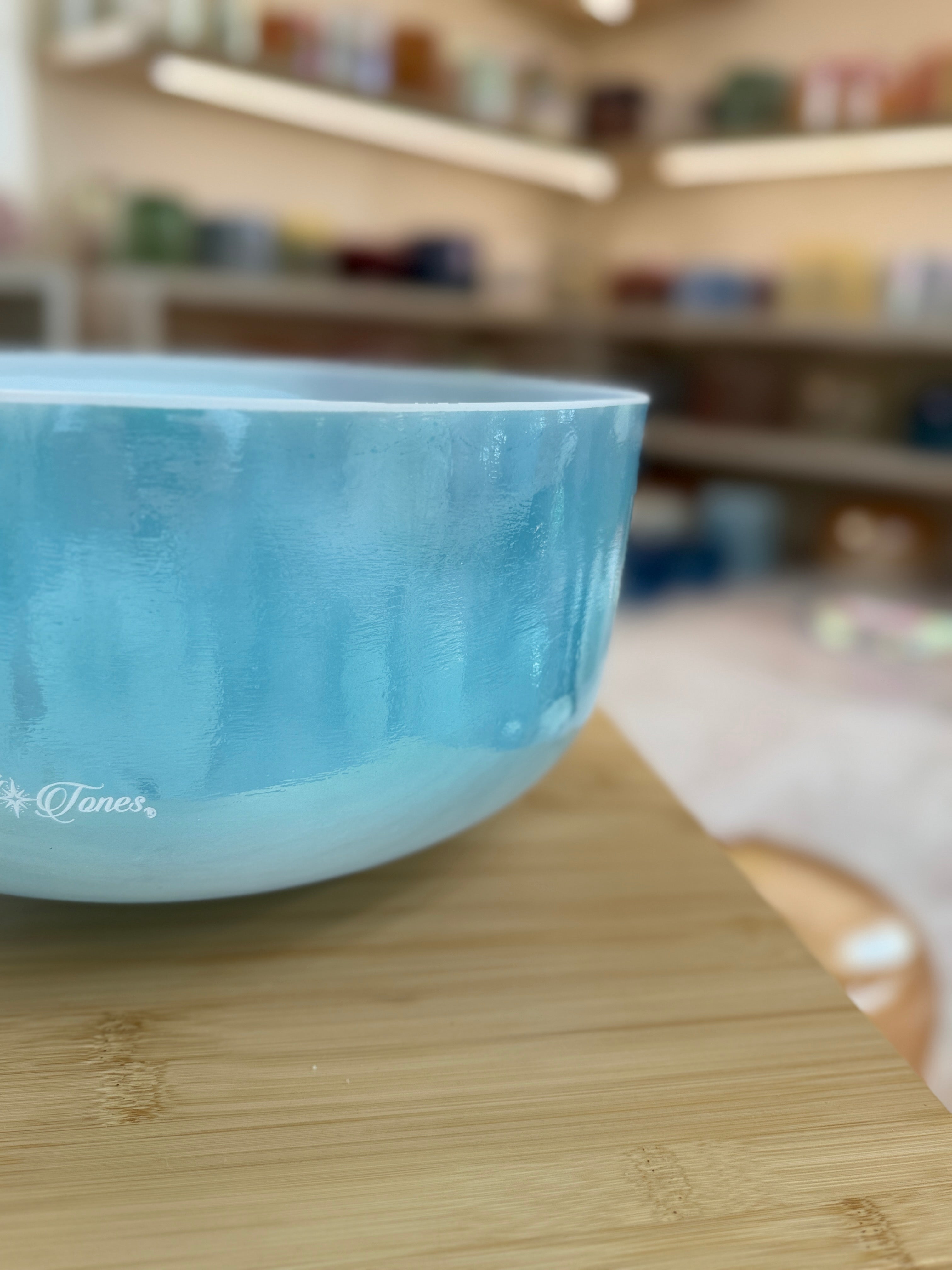 12" F-10 Ocean Gold 160478 Crystal Tones® Alchemy Singing Bowl