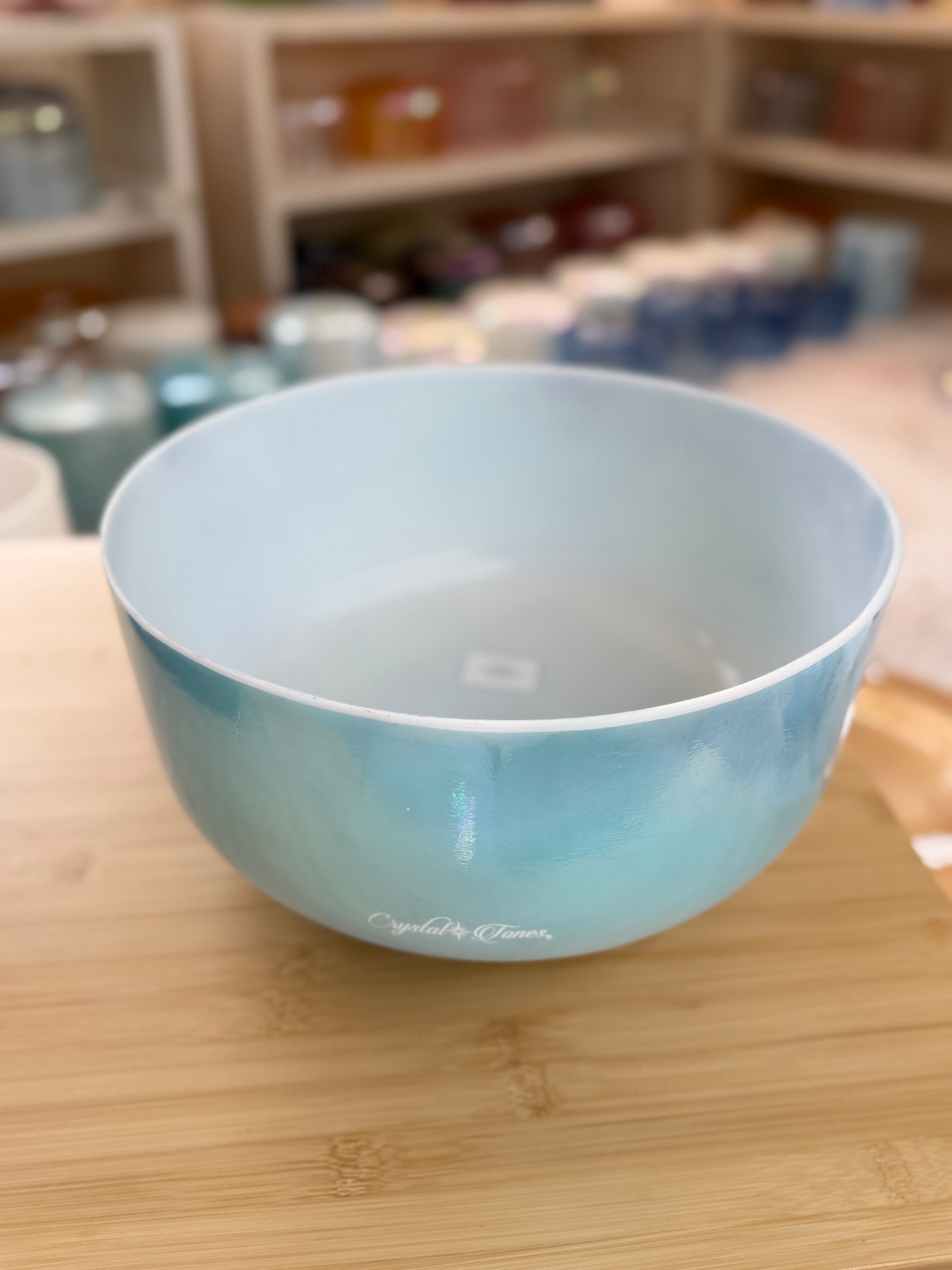 12" F-10 Ocean Gold 160478 Crystal Tones® Alchemy Singing Bowl