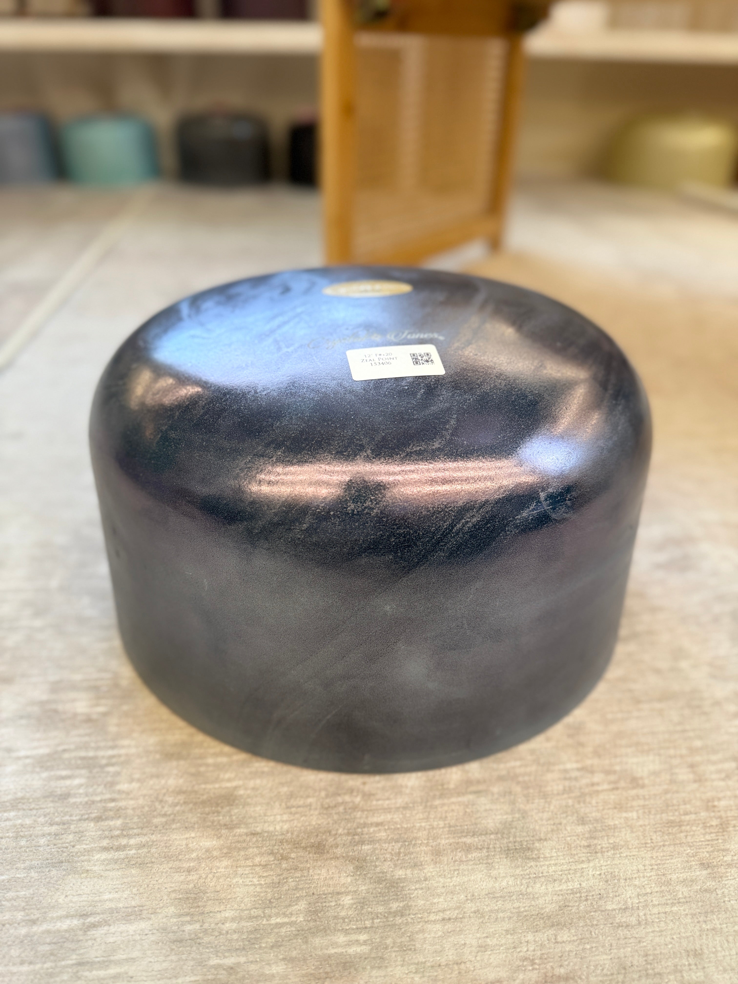 12" F#+20 Zeal Point 153406 Crystal Tones® Alchemy Singing Bowl