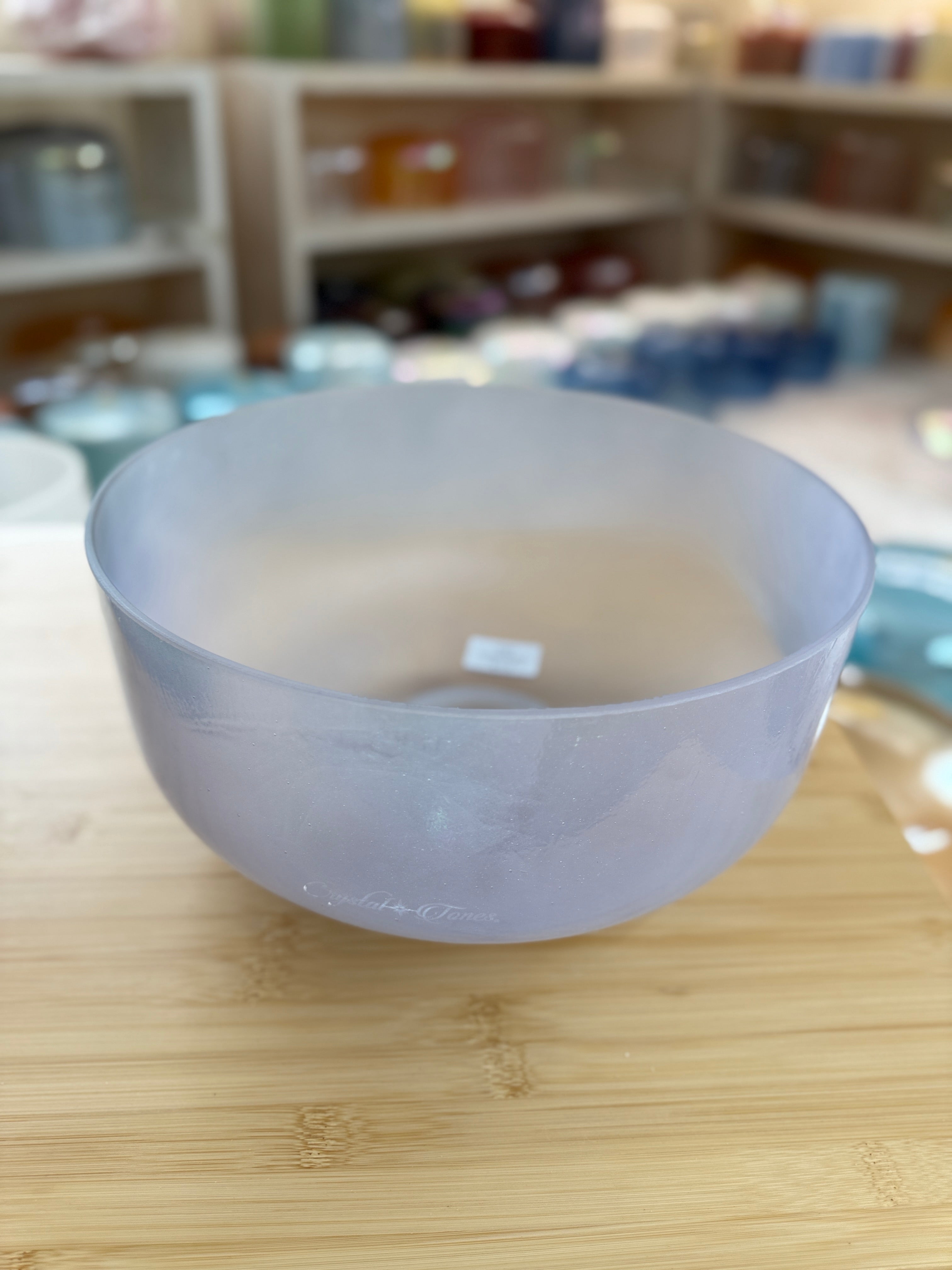12" F+30 Androgynous Indium 155716 Crystal Tones® Alchemy Singing Bowl