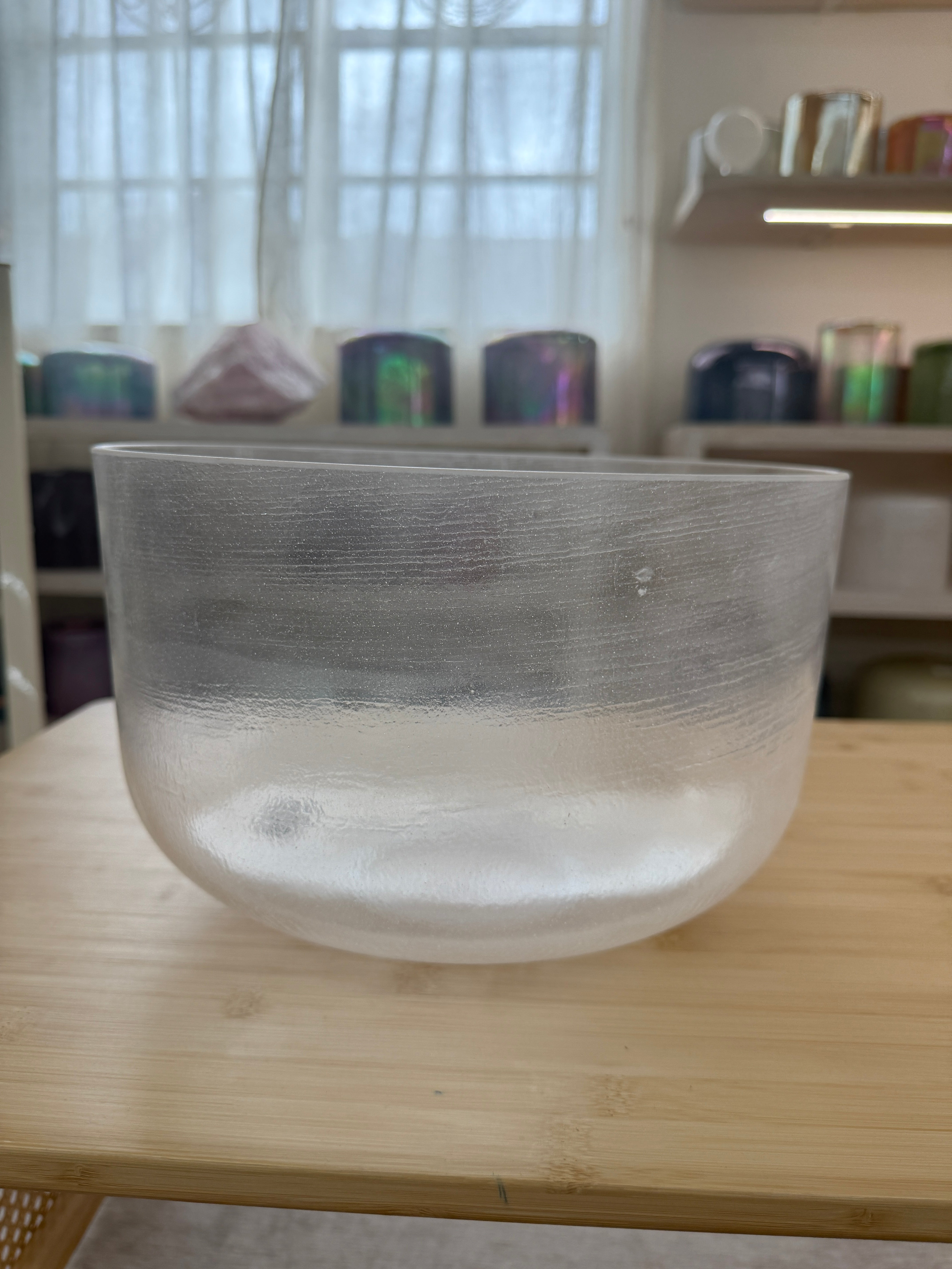 12” G-25 Great Salt Lake Salt 154886 Crystal Tones® Alchemy Singing Bowl