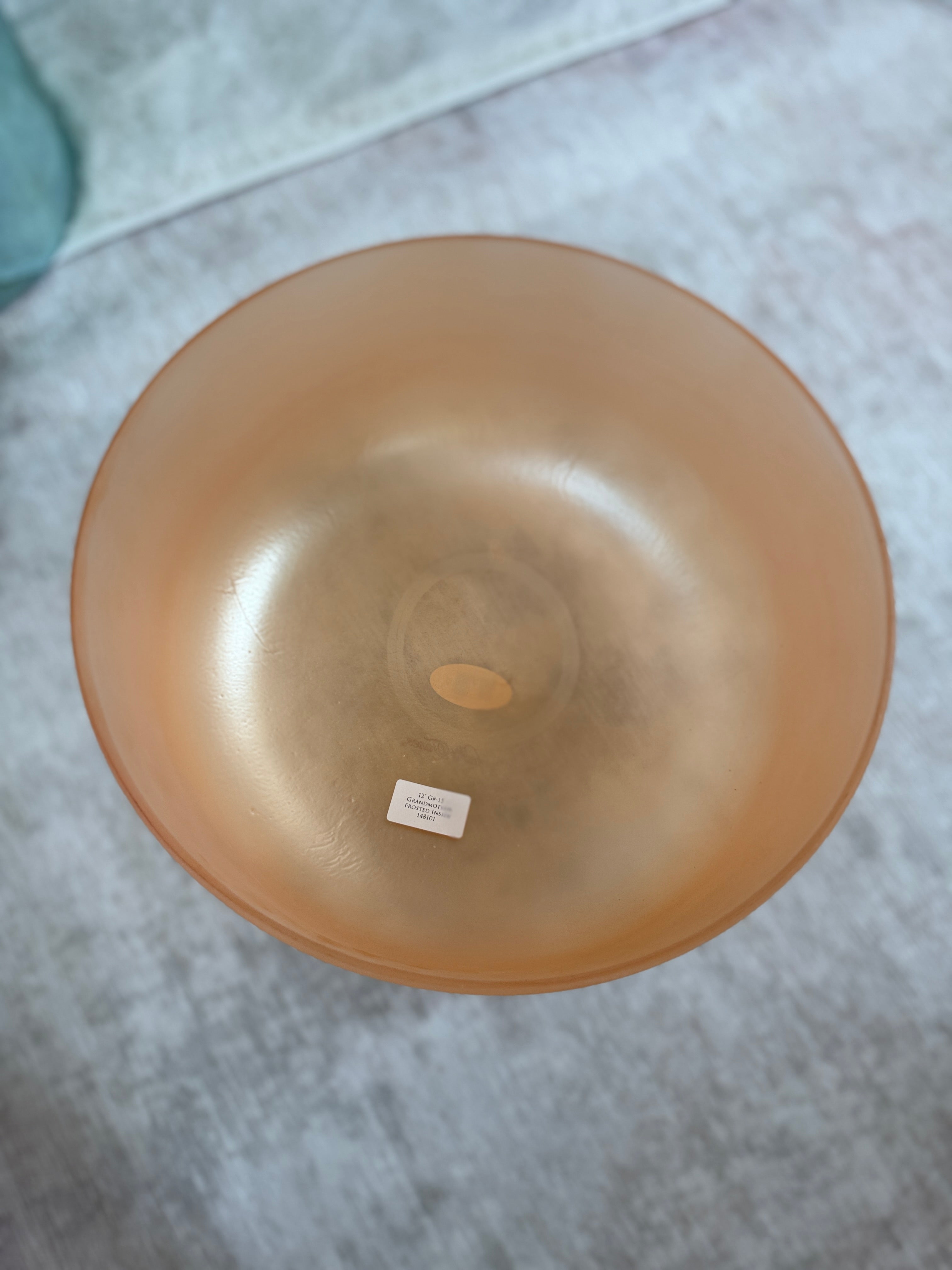 12" G#-15 Grandmother 148101 Crystal Tones® Alchemy Singing Bowl