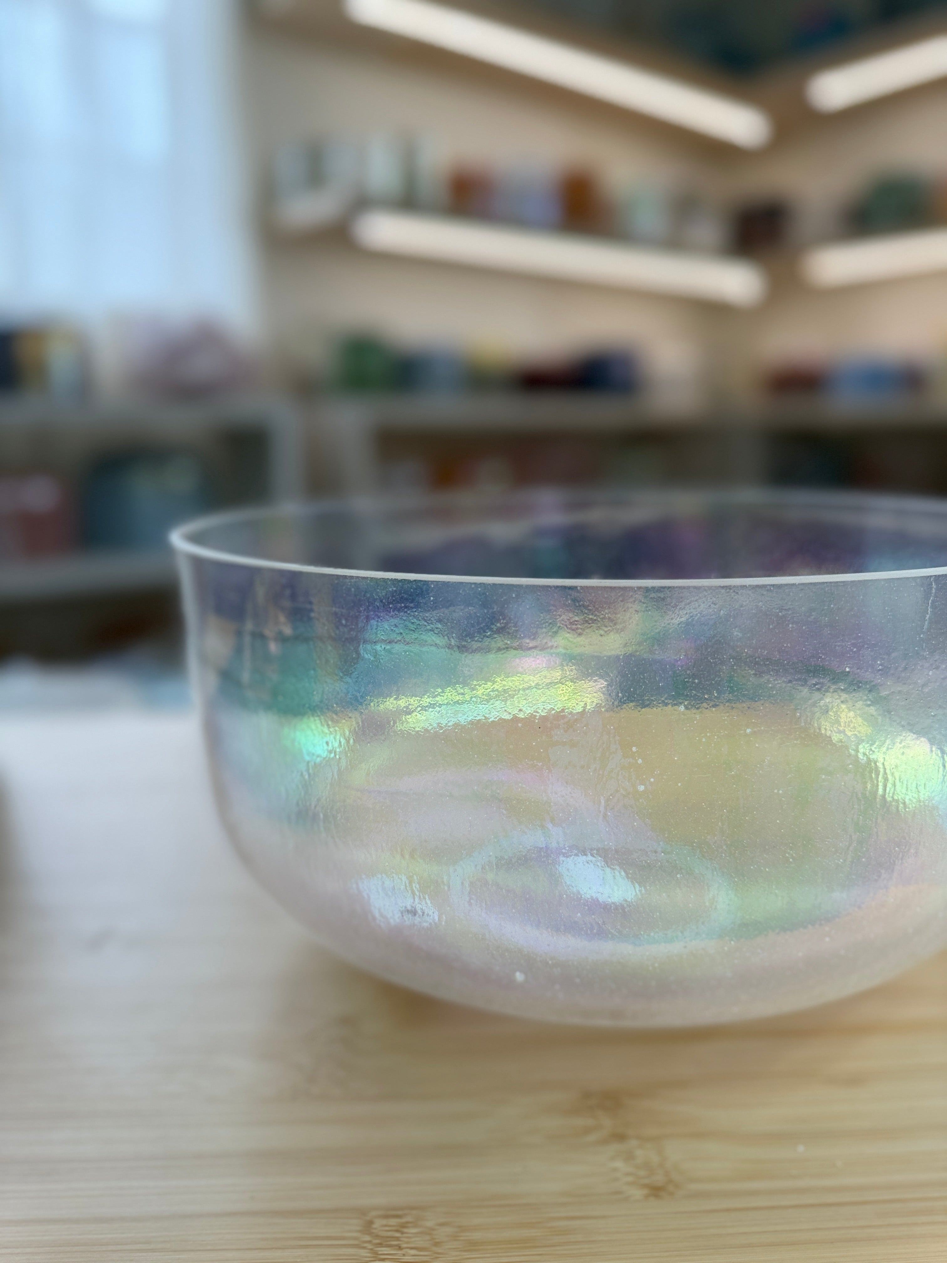 12" G#-15 Platinum 147393 Crystal Tones® Alchemy Singing Bowl