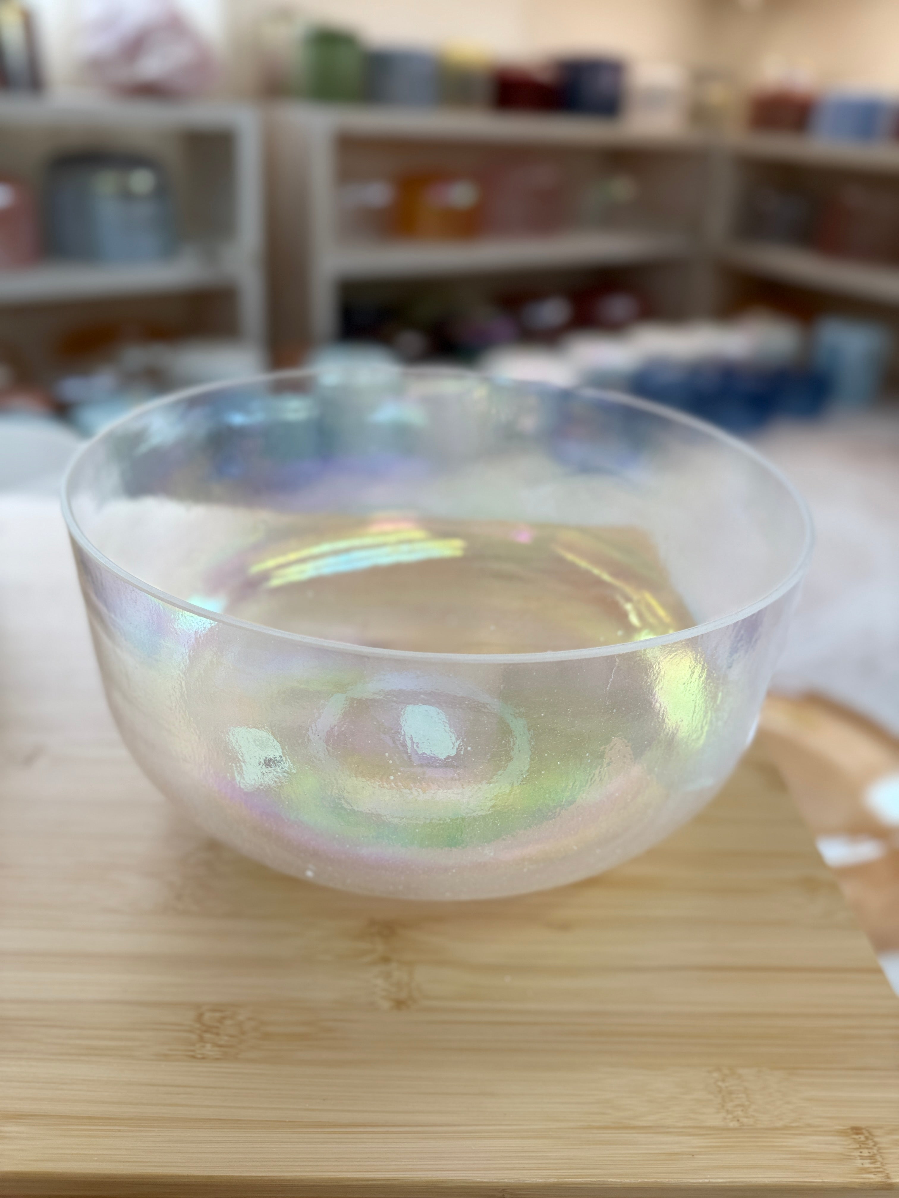 12" G#-15 Platinum 147393 Crystal Tones® Alchemy Singing Bowl