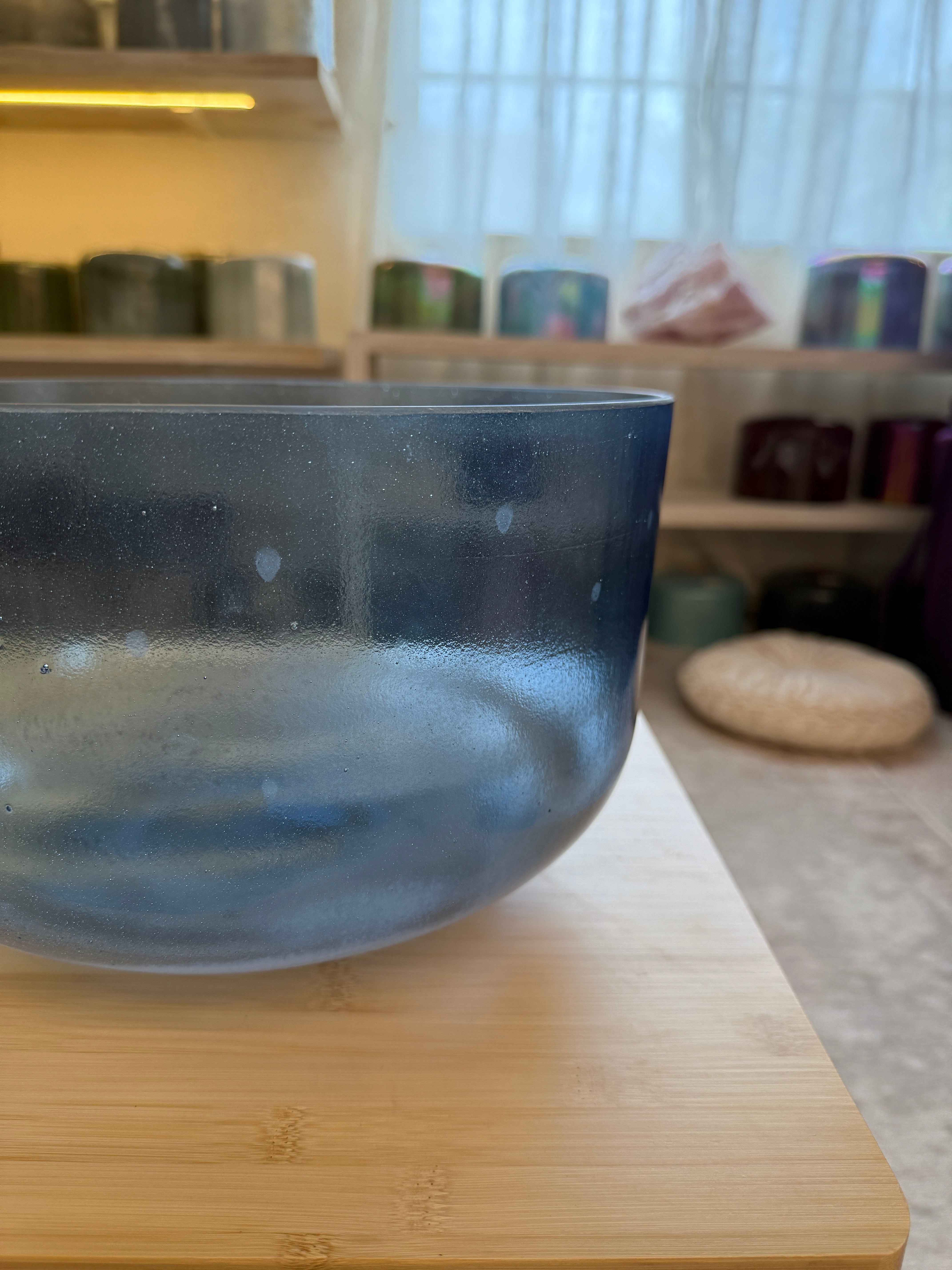 12" G#+15 Indigo 153020 Crystal Tones® Alchemy Singing Bowl