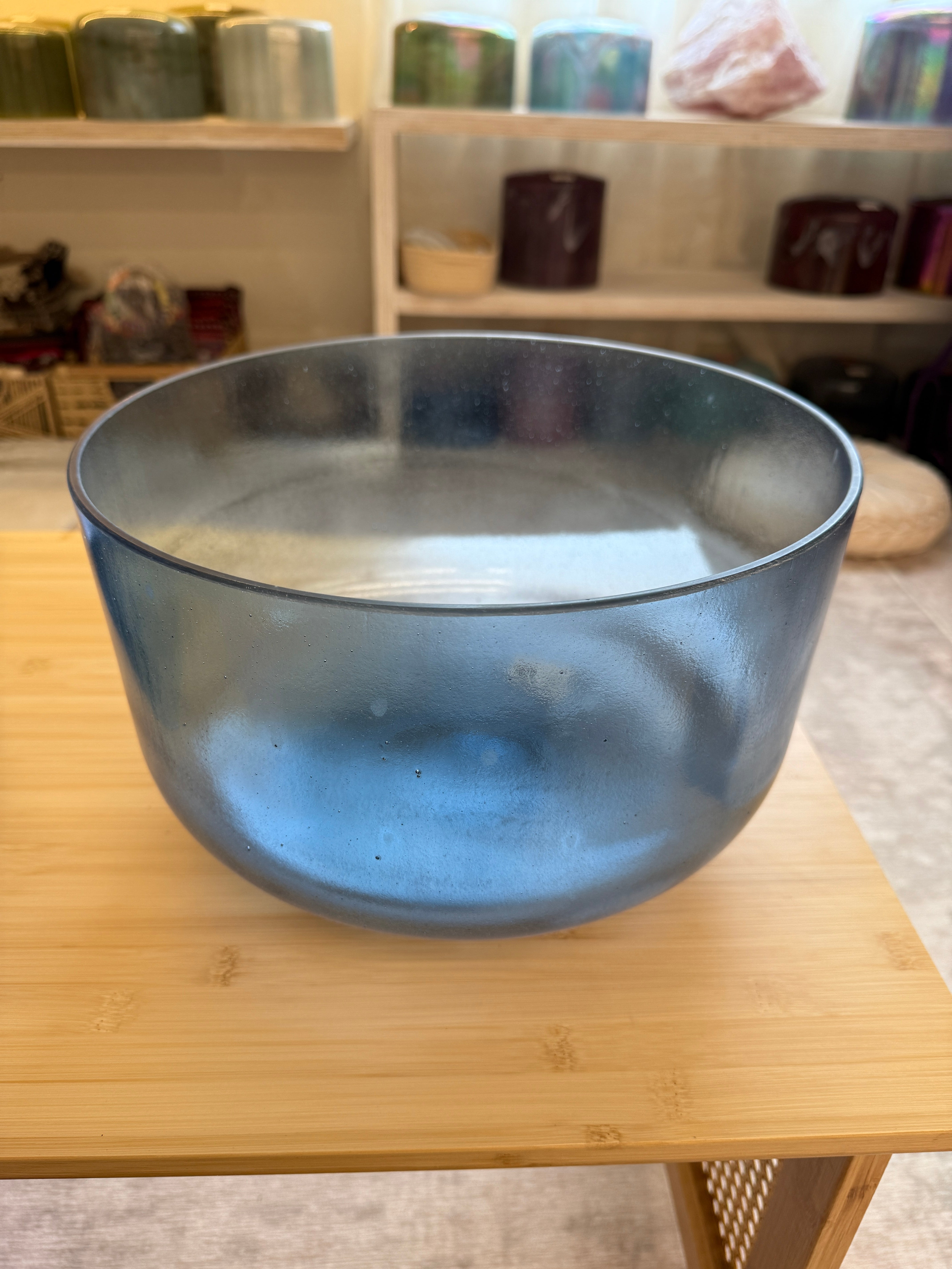 12" G#+15 Indigo 153020 Crystal Tones® Alchemy Singing Bowl