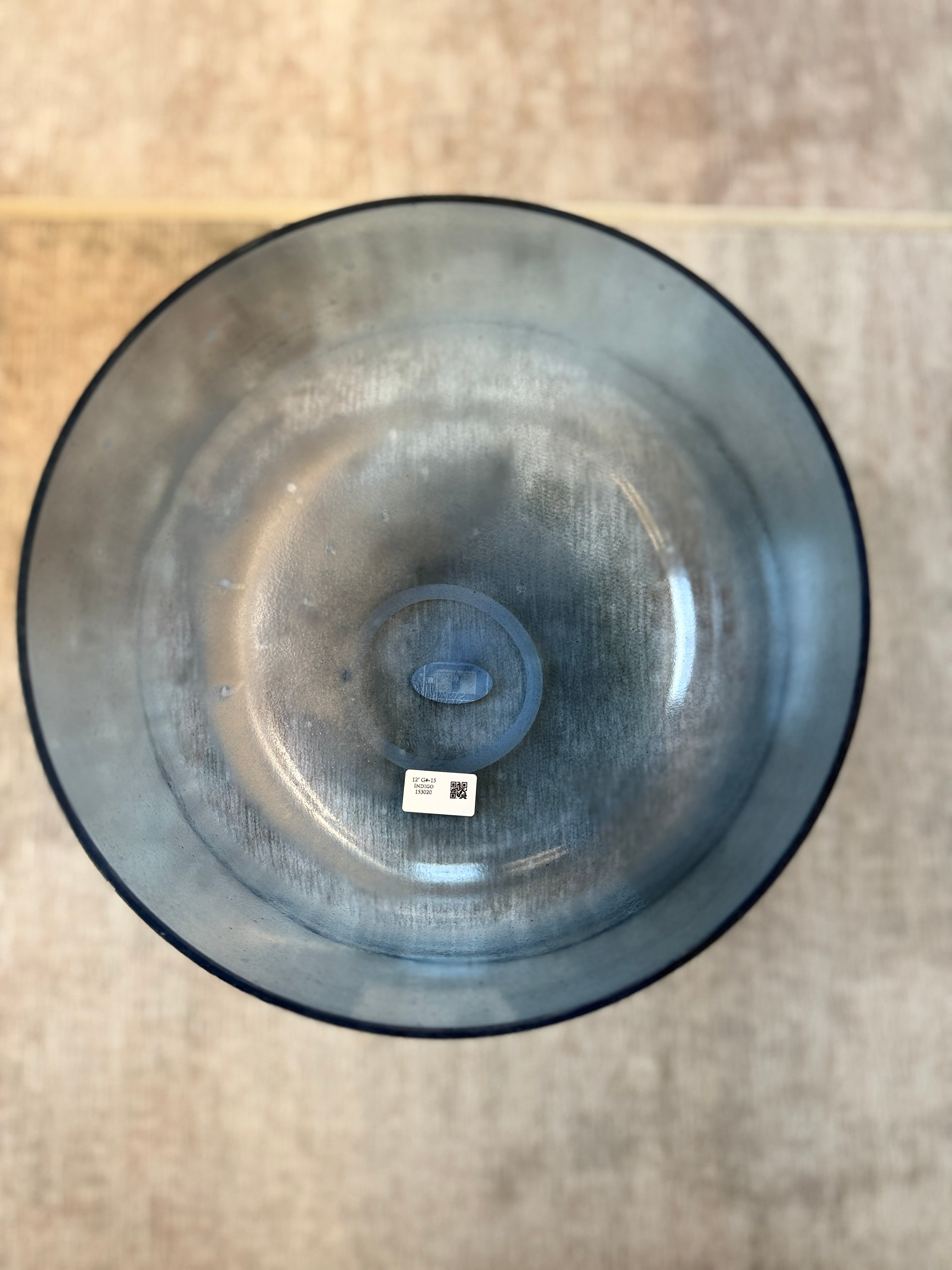 12" G#+15 Indigo 153020 Crystal Tones® Alchemy Singing Bowl