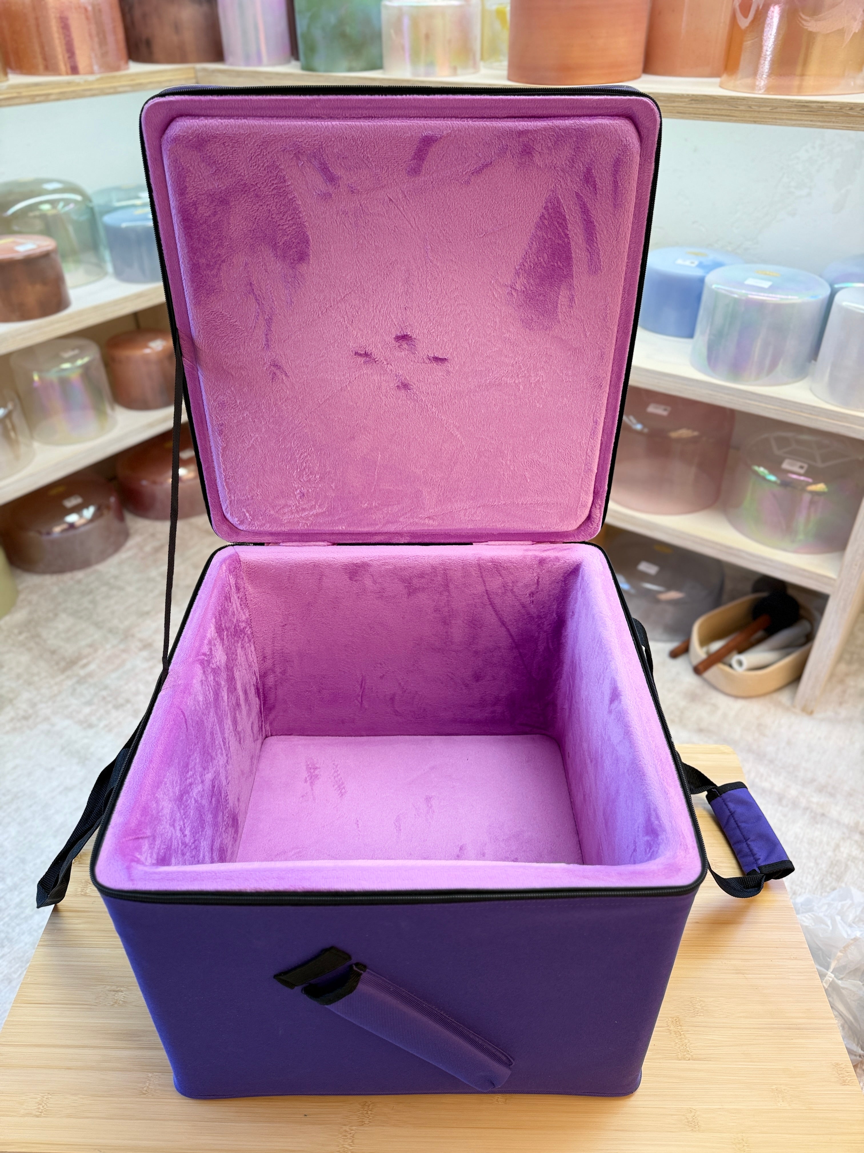 15” Purple Pyramid Case