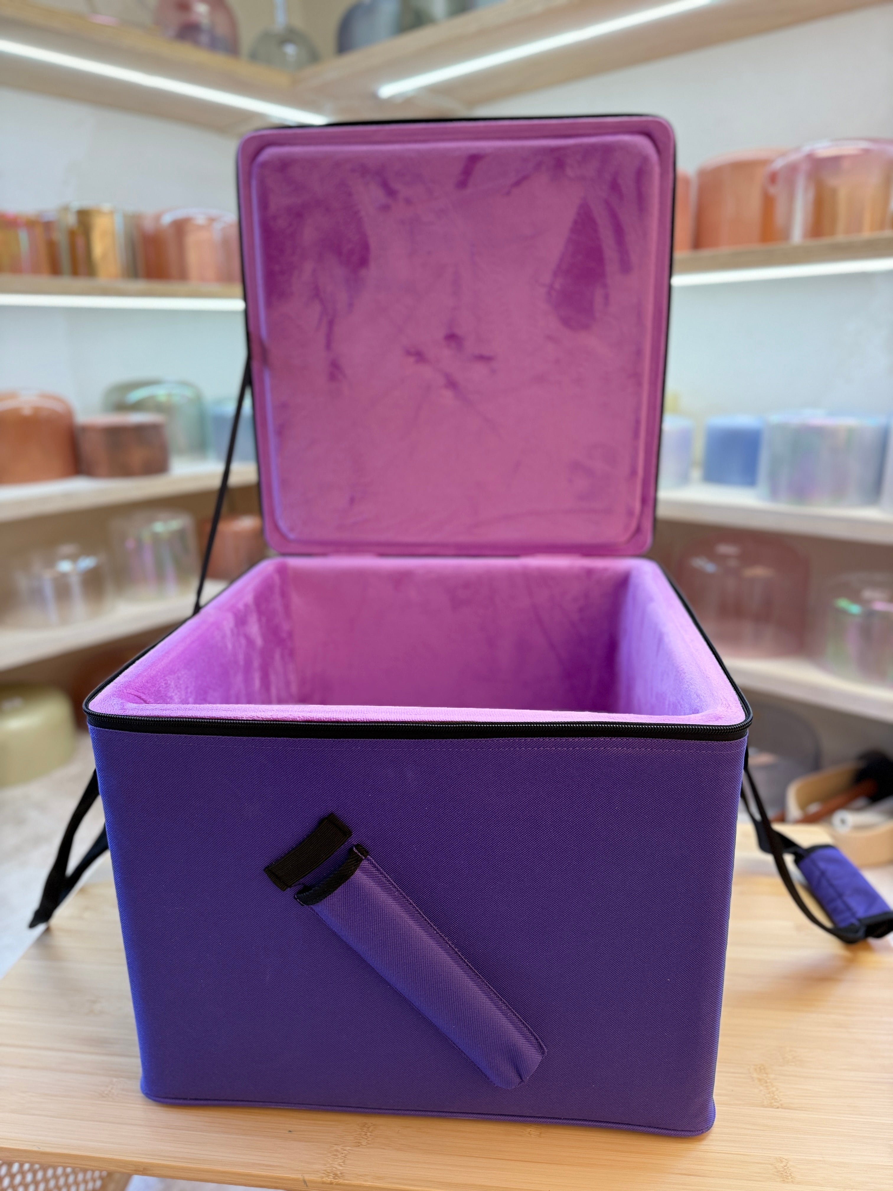 15” Purple Pyramid Case
