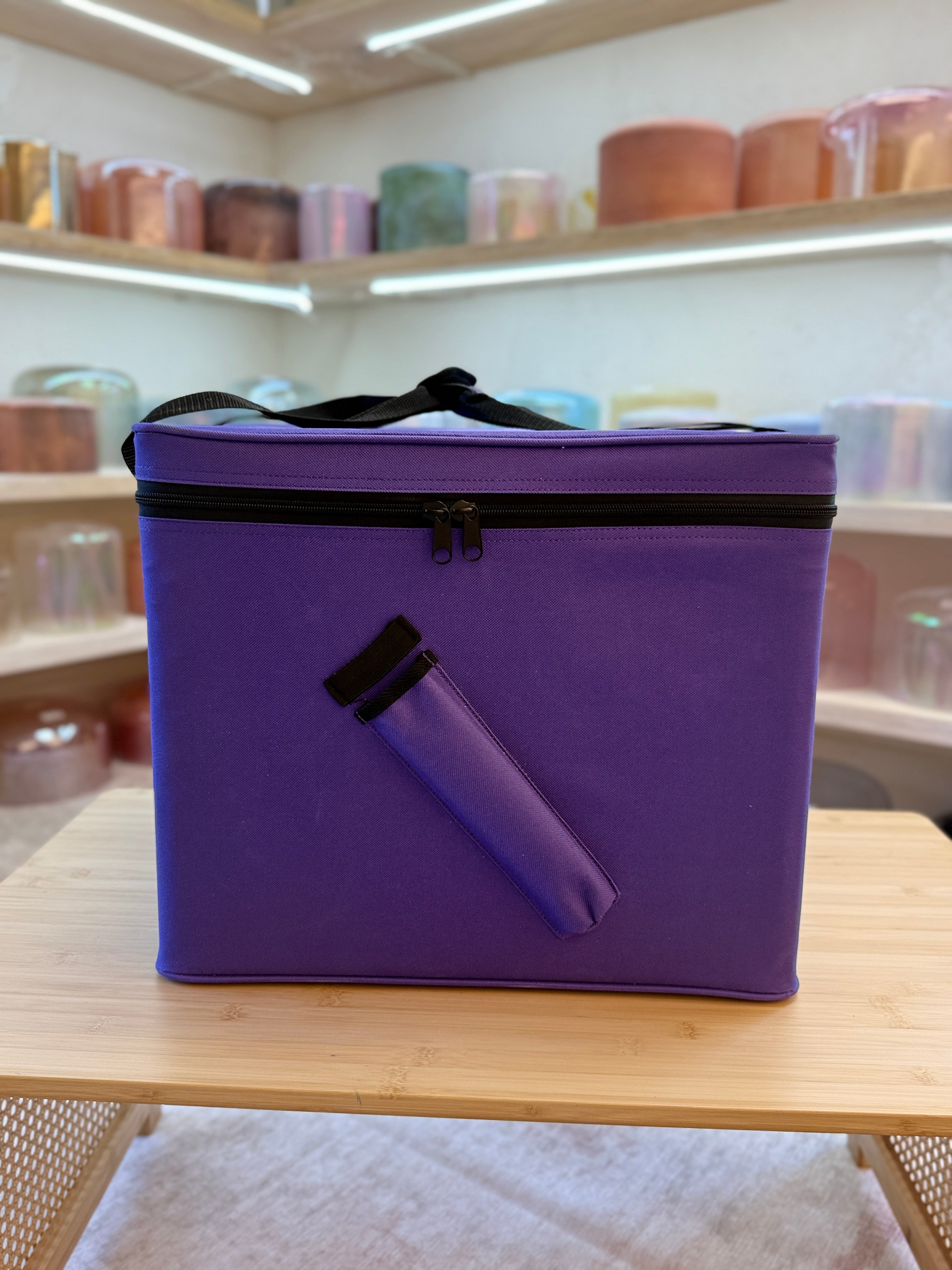 15” Purple Pyramid Case