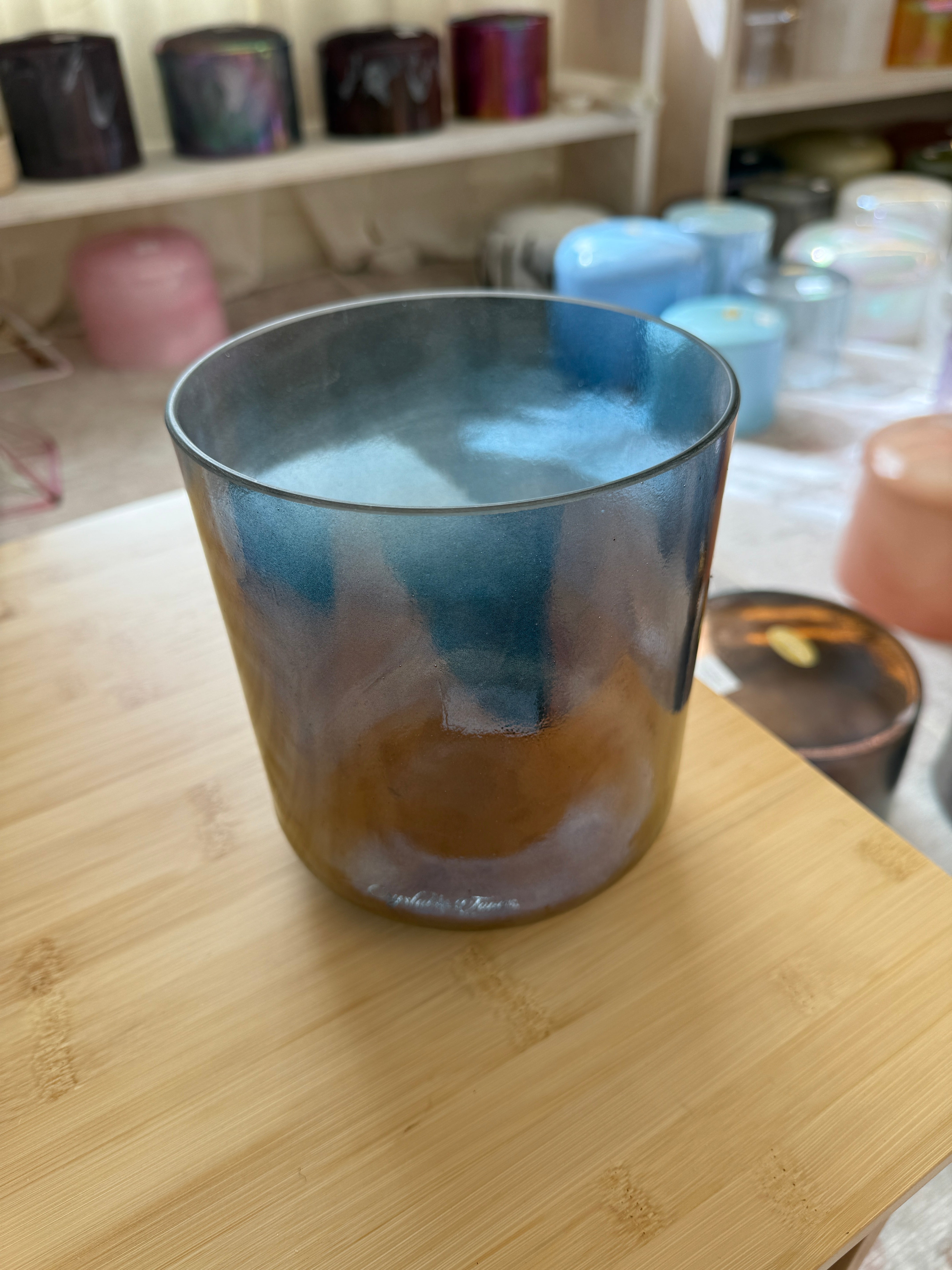 6" A-20 Tibetan Quartz Copper 155899 Crystal Tones® Alchemy Singing Bowl